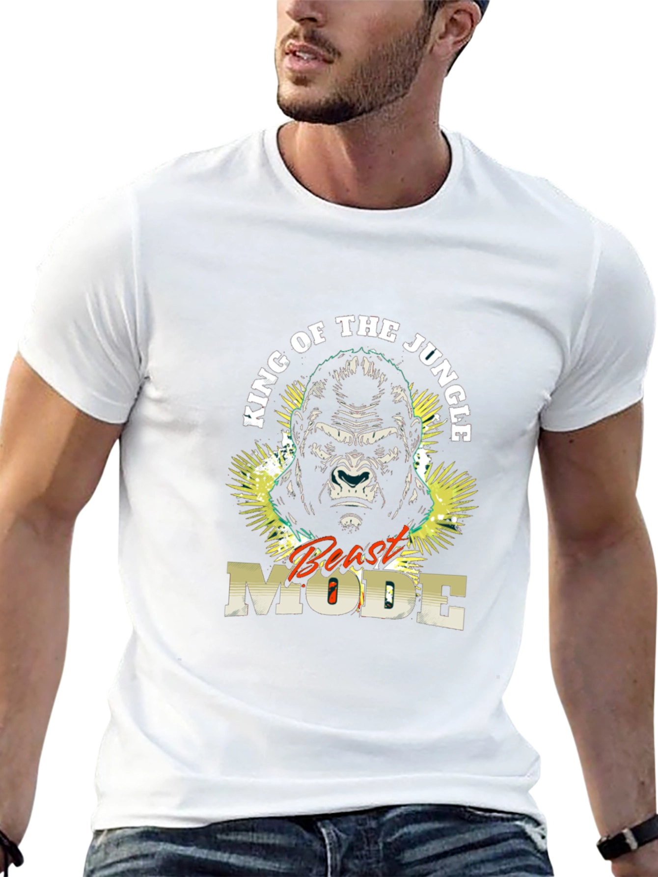 King of the Jungle Gorilla Beast Mode T-Shirt