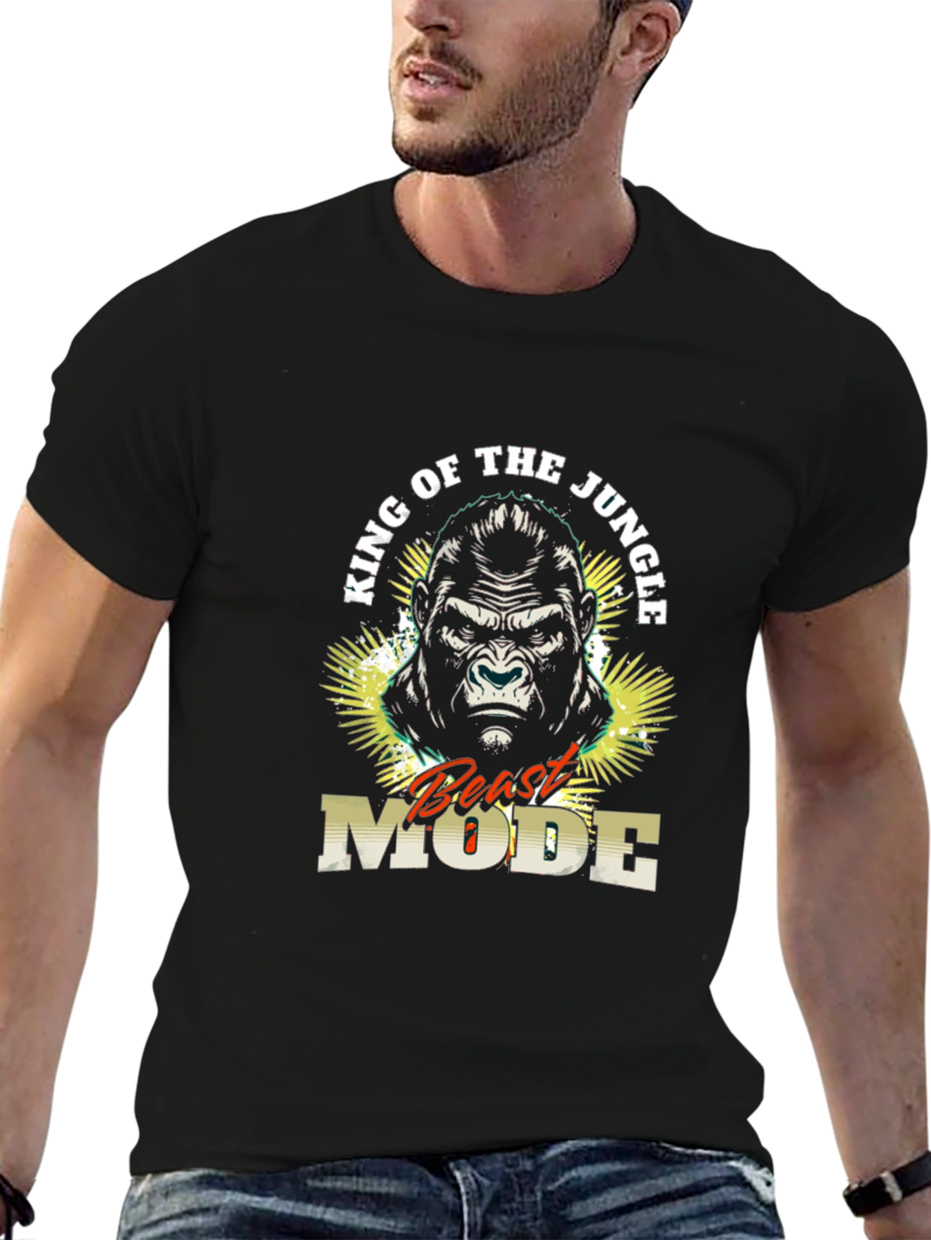King of the Jungle Gorilla Beast Mode T-Shirt
