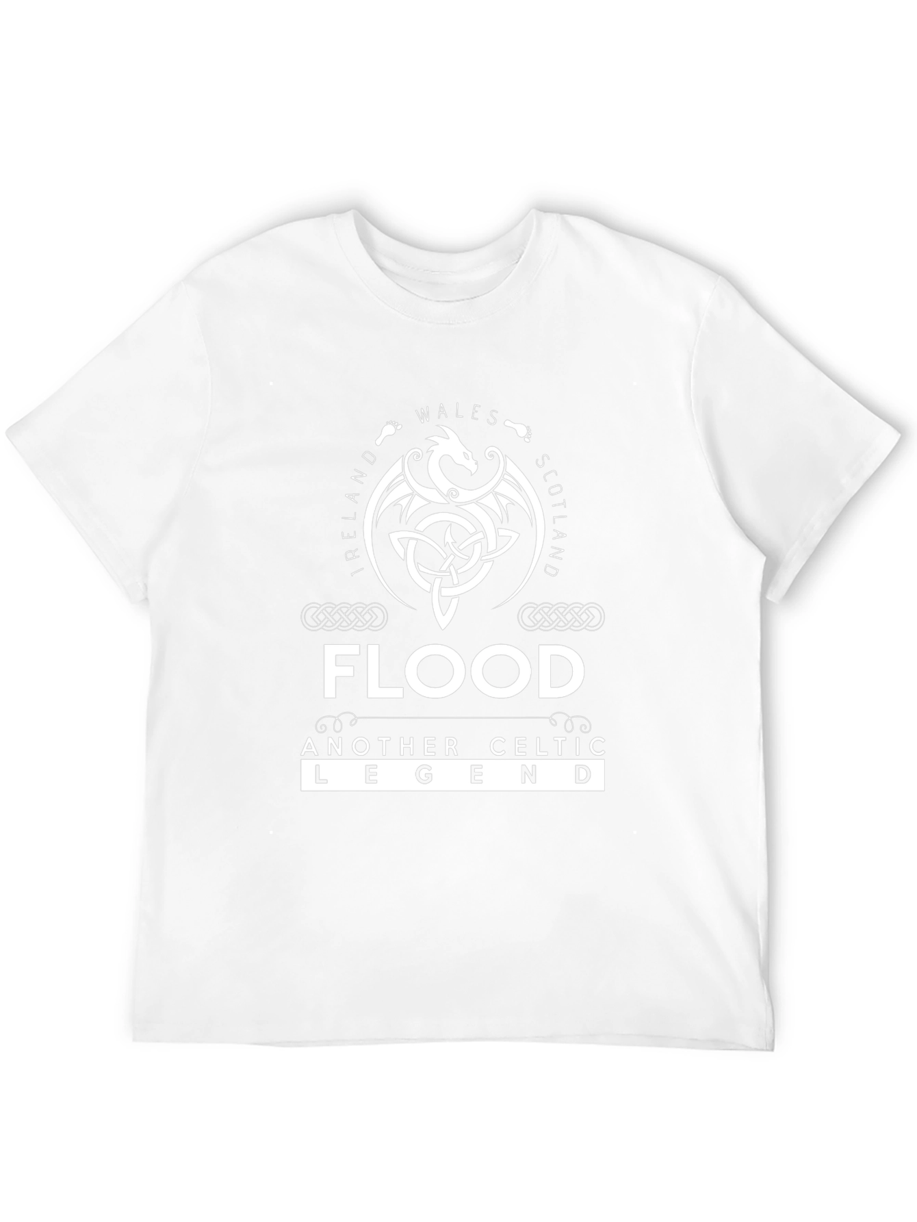 Flood Celtic Legend Black T-Shirt