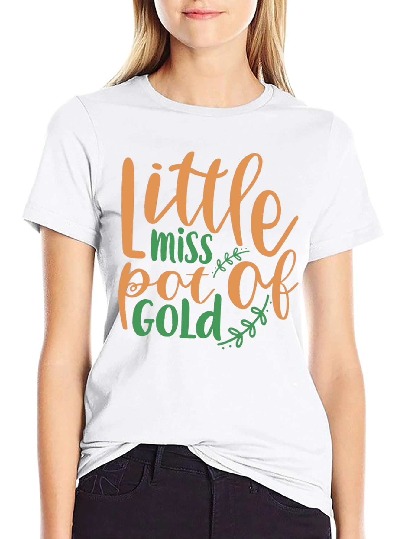 Little Miss Pot of Gold Graphic Tee