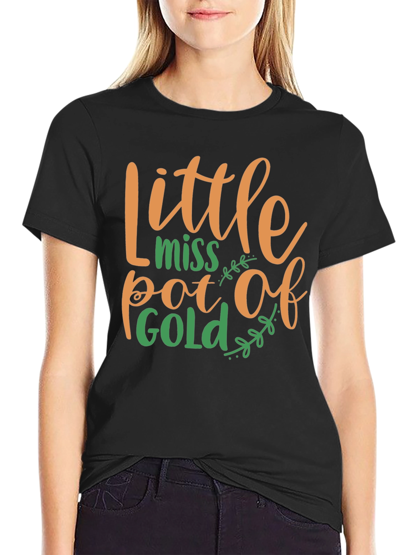 Little Miss Pot of Gold Graphic Tee