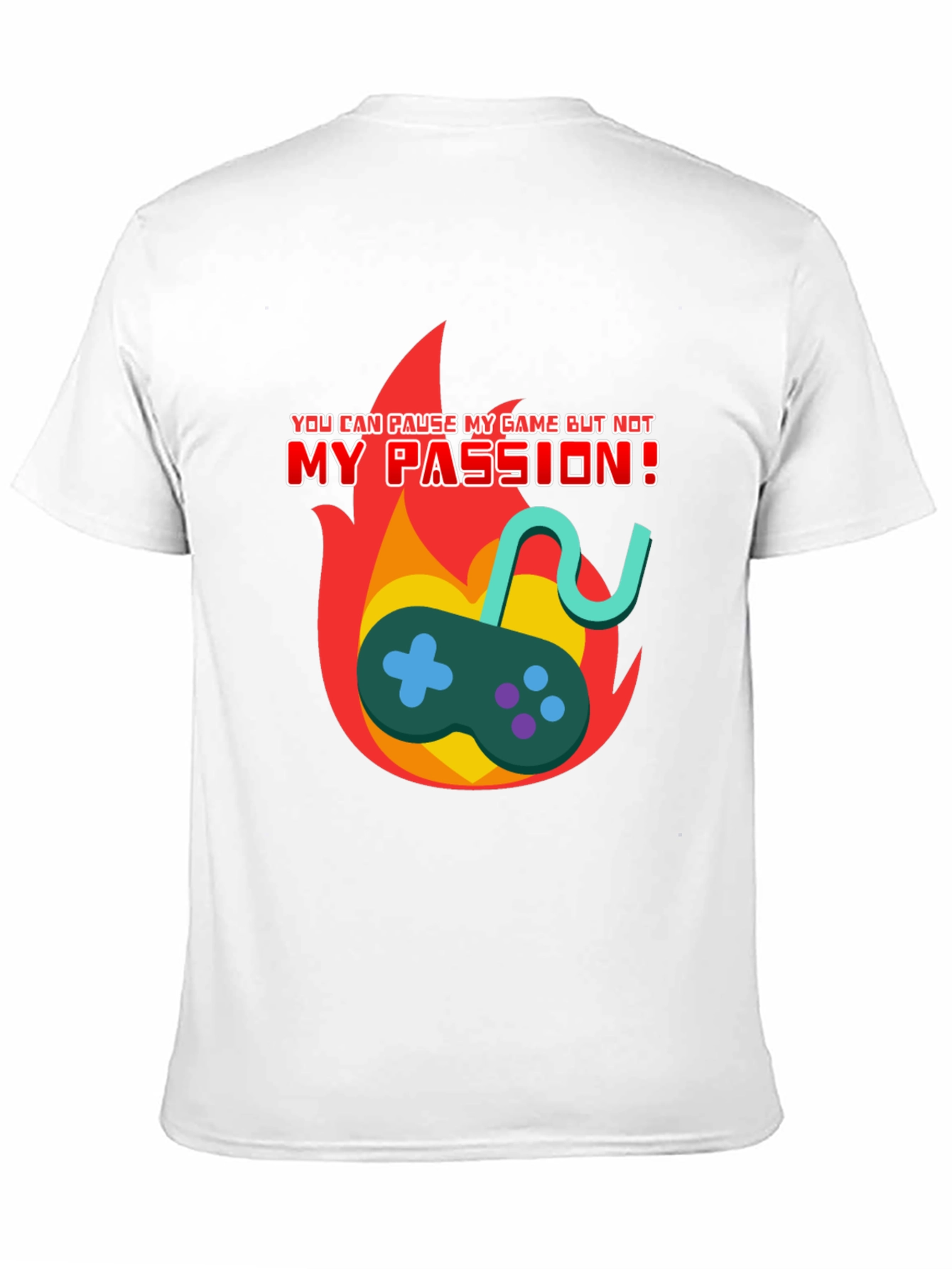 Gaming Passion T-Shirt: Pause the Game Not the Drive!