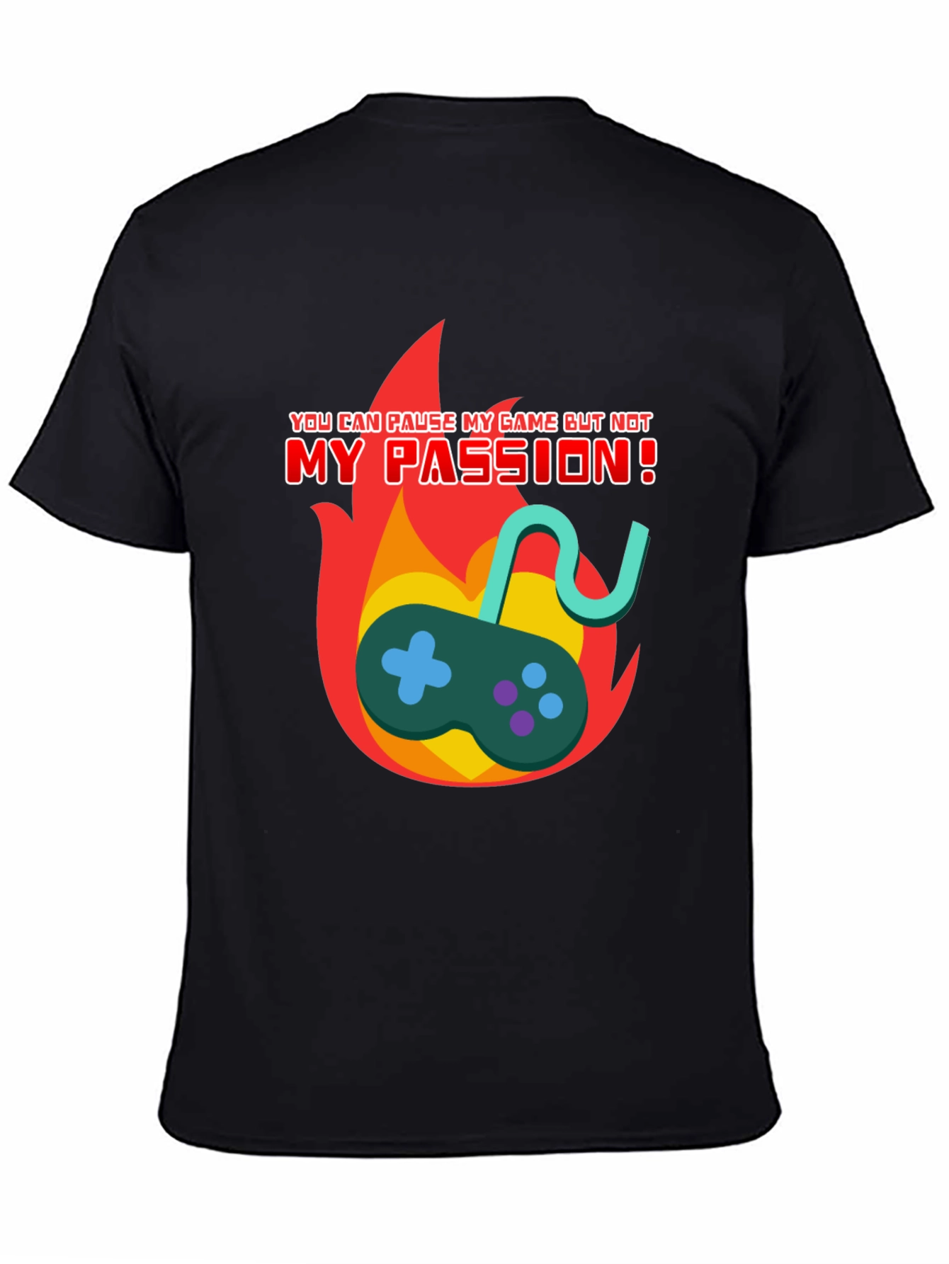 Gaming Passion T-Shirt: Pause the Game Not the Drive!