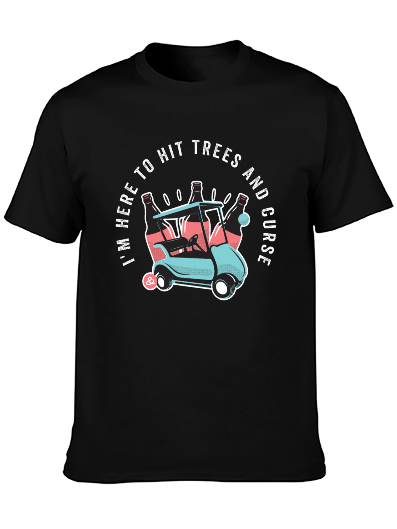 Hit Trees and Curse Golf T-Shirt