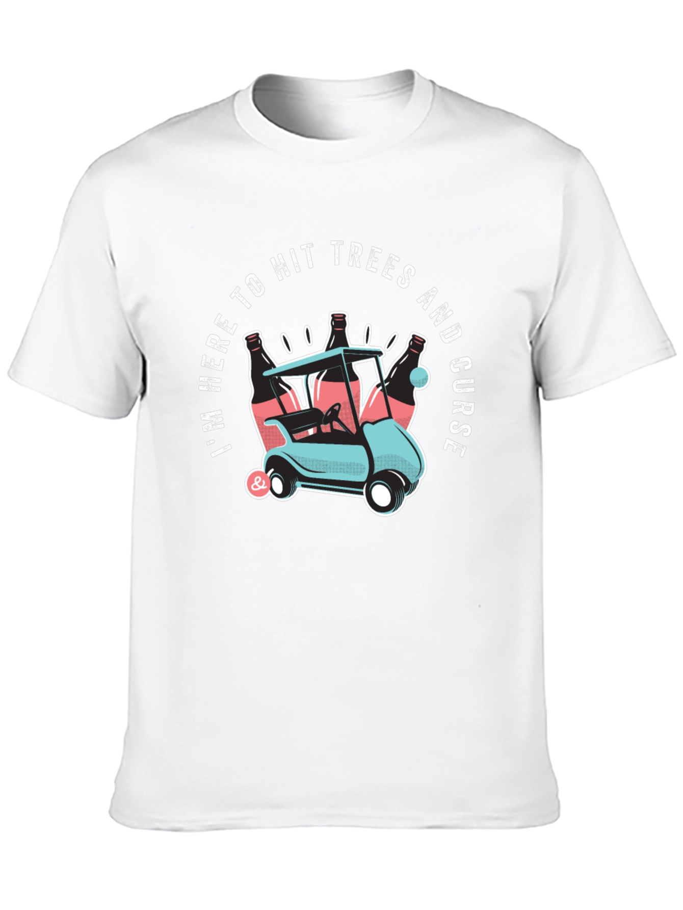 Hit Trees and Curse Golf T-Shirt