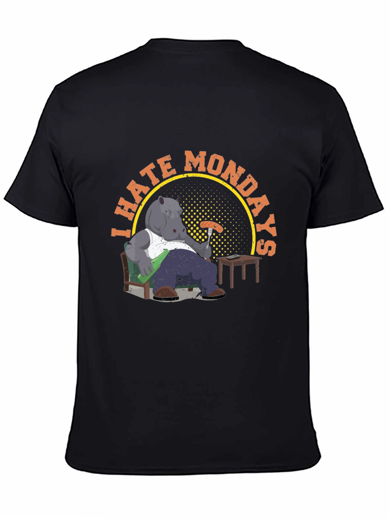 I Hate Mondays Hippo T-Shirt