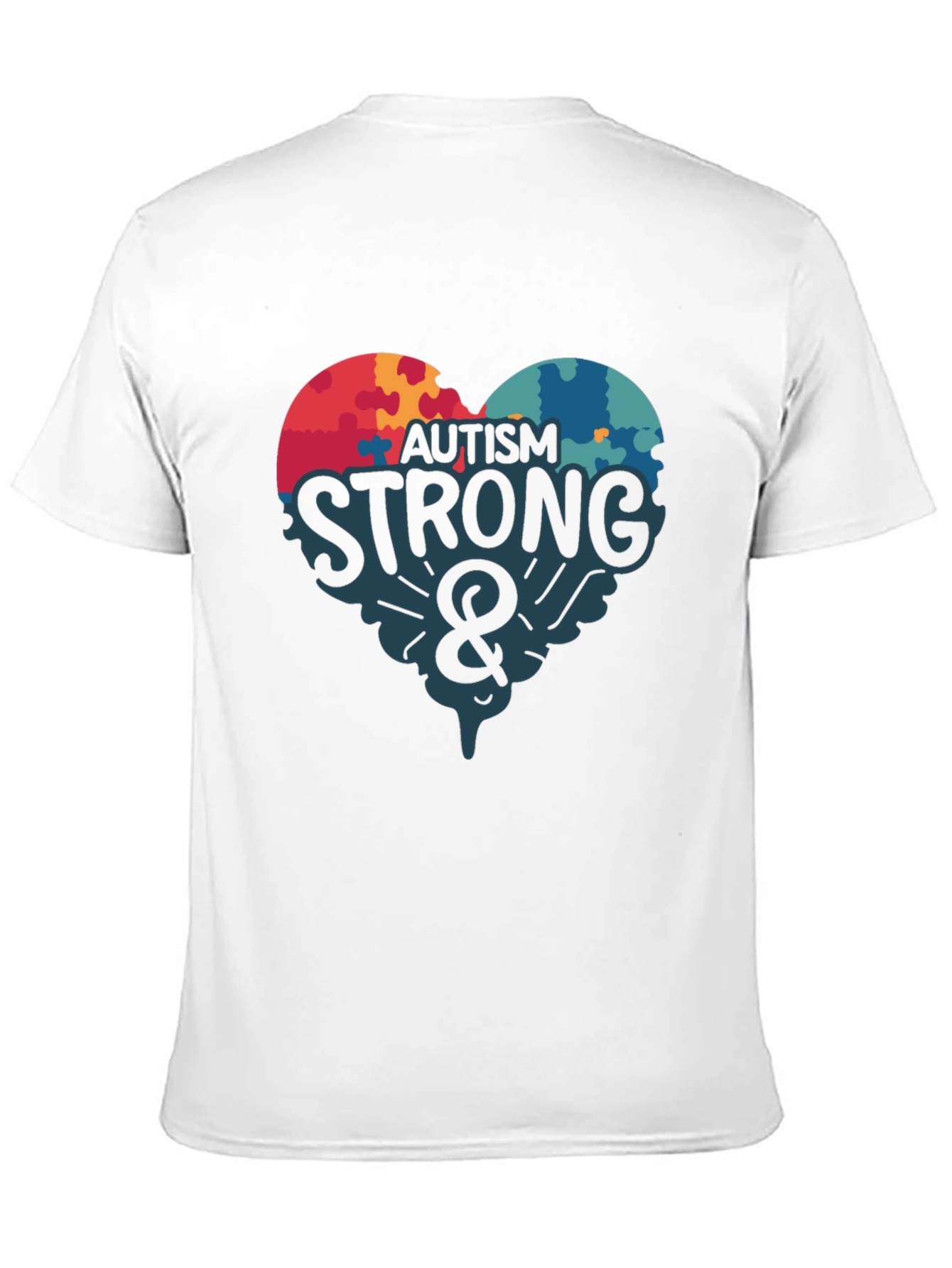 Autism Strong Graphic T-Shirt