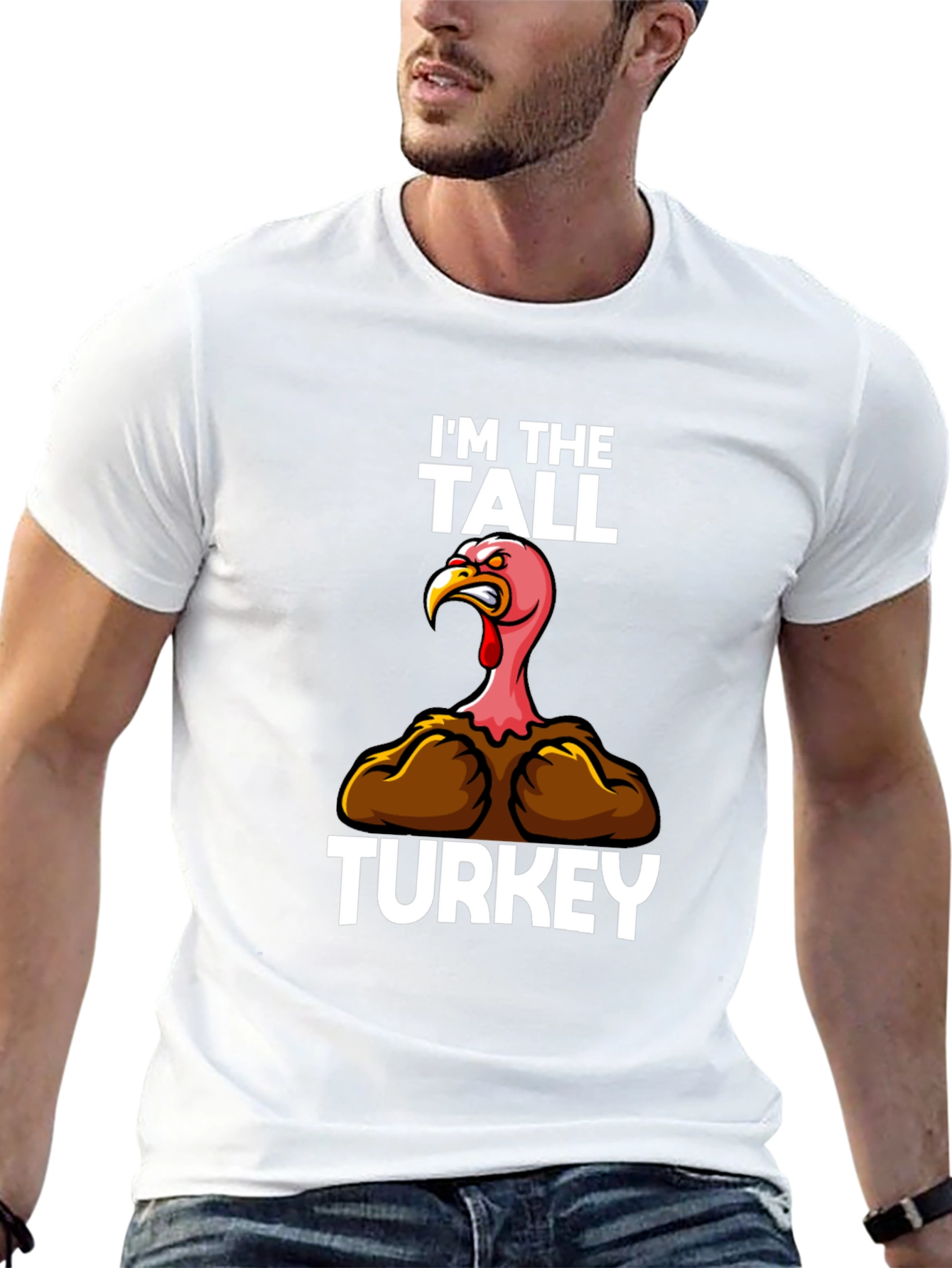 Im the Tall Turkey Funny Thanksgiving T-Shirt