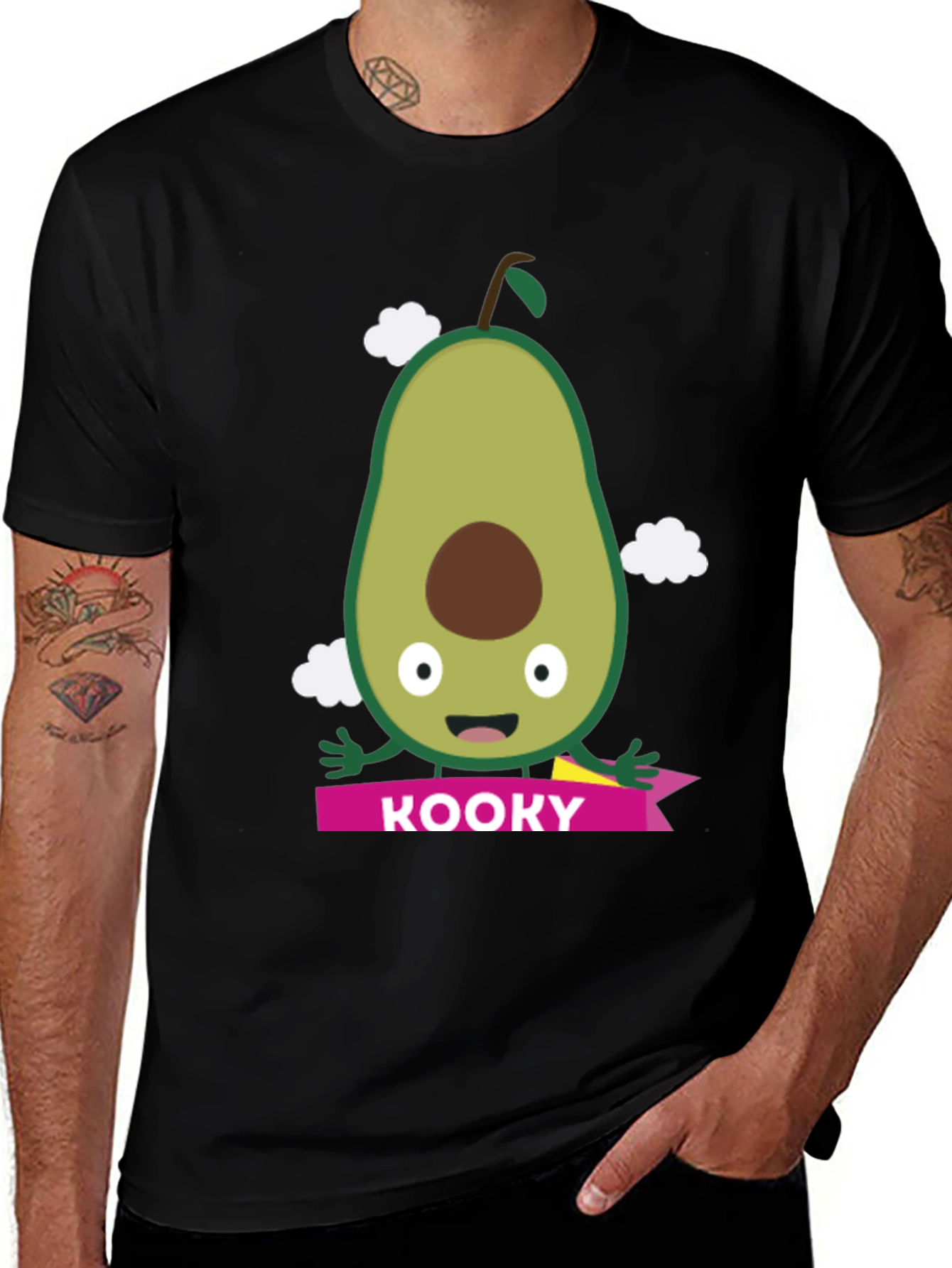 Kooky Avocado Graphic Tee - Quirky T-Shirt