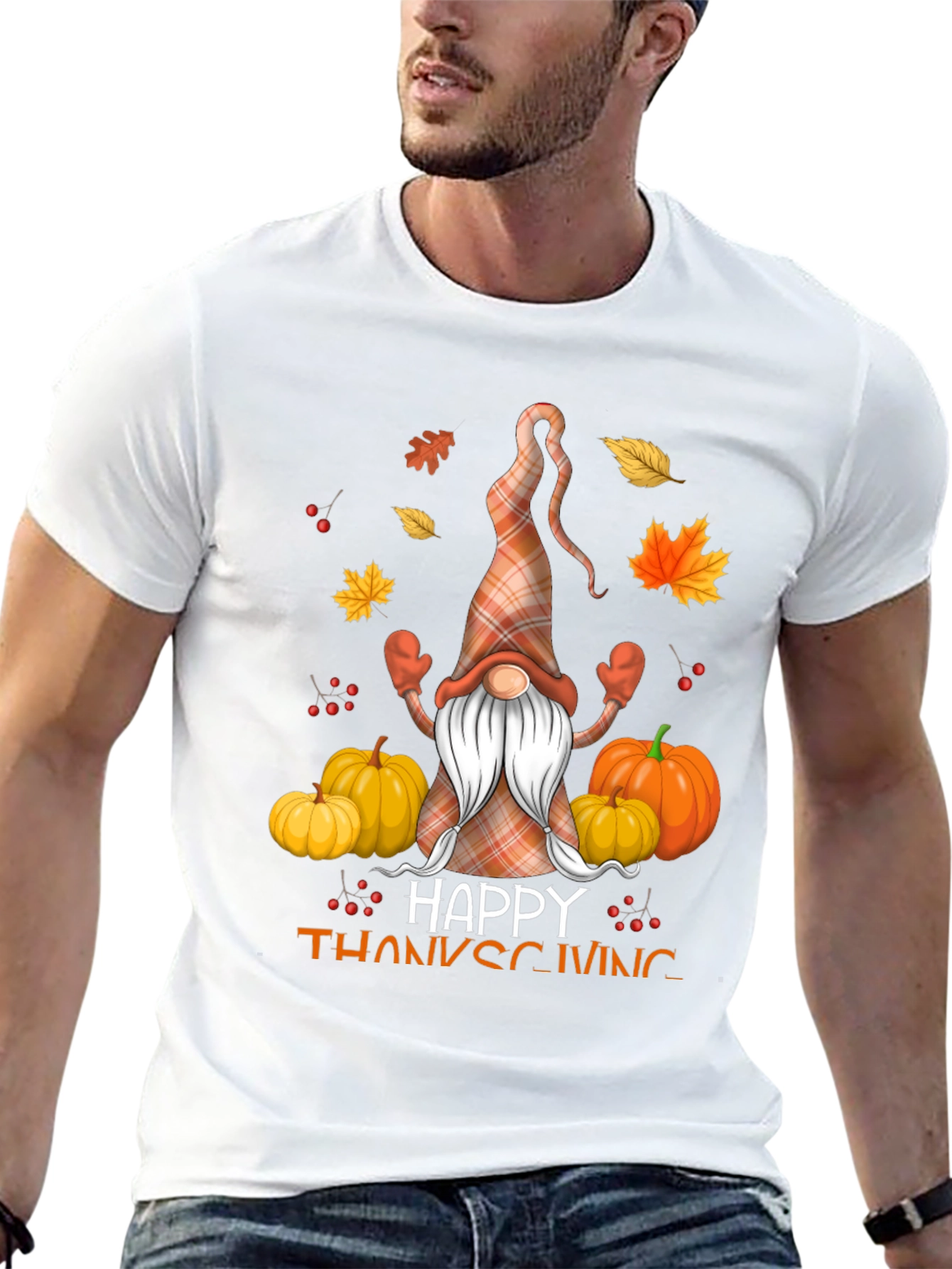 Happy Thanksgiving Gnome T-Shirt
