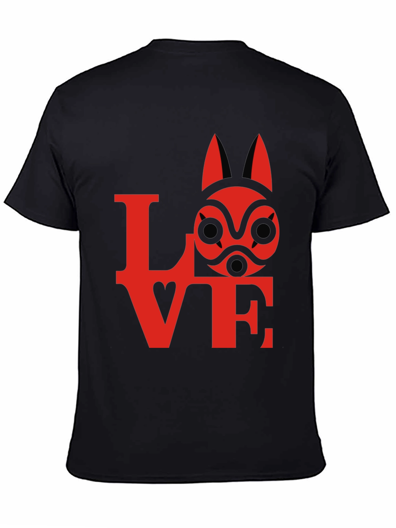 Love Princess Mononoke Kodama Spirit Mask T-Shirt