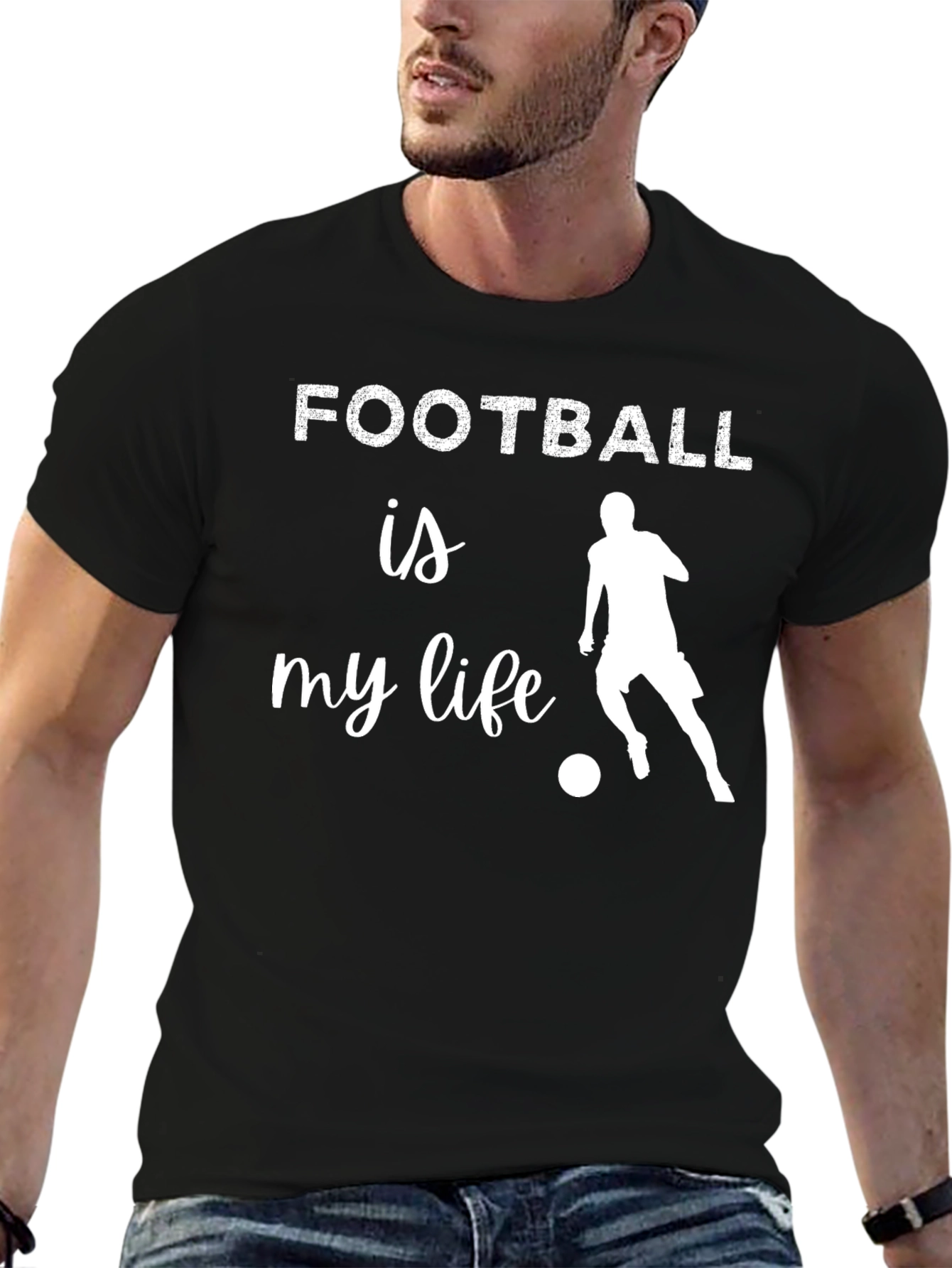 Football is My Life Graphic Tee