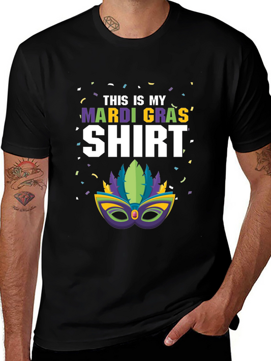 Mardi Gras T-Shirt - This is My Mardi Gras Shirt