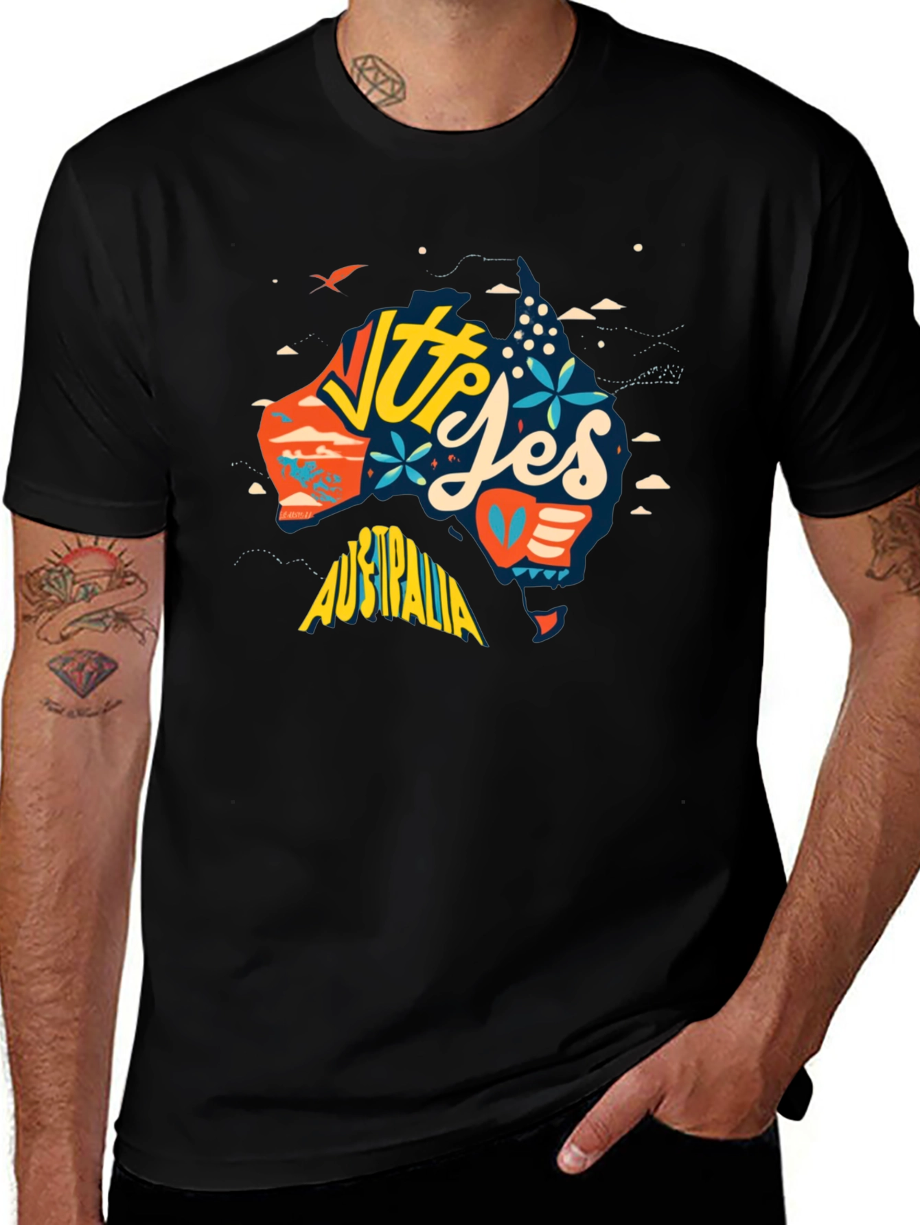 Australia Vegemite Novelty Graphic T-Shirt