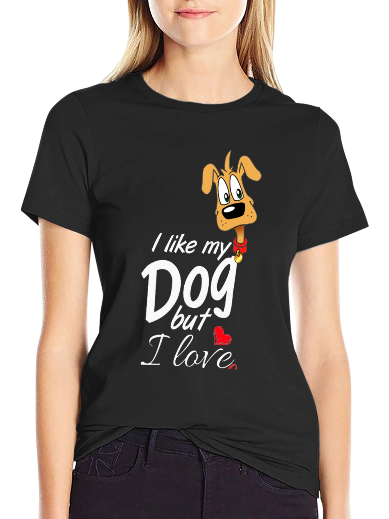 I Love My Dog Graphic T-Shirt