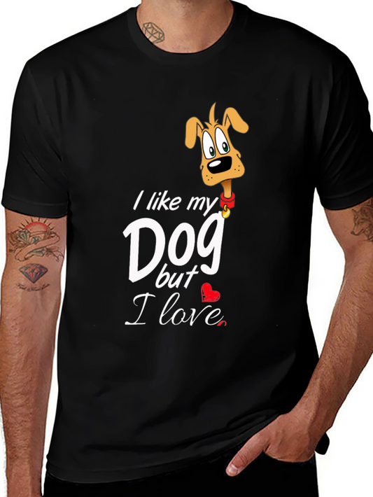 I Love My Dog Graphic T-Shirt
