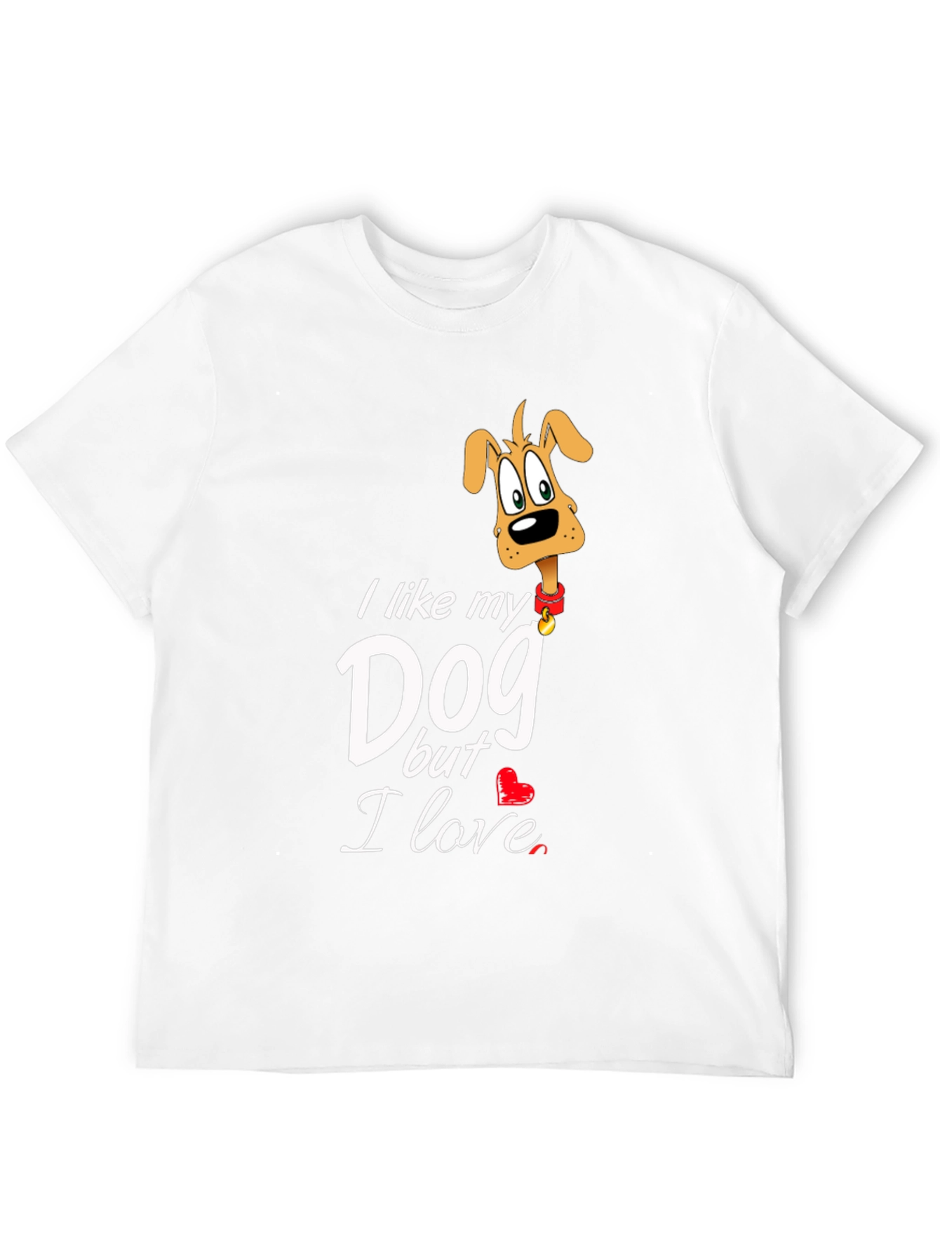 I Love My Dog Graphic T-Shirt