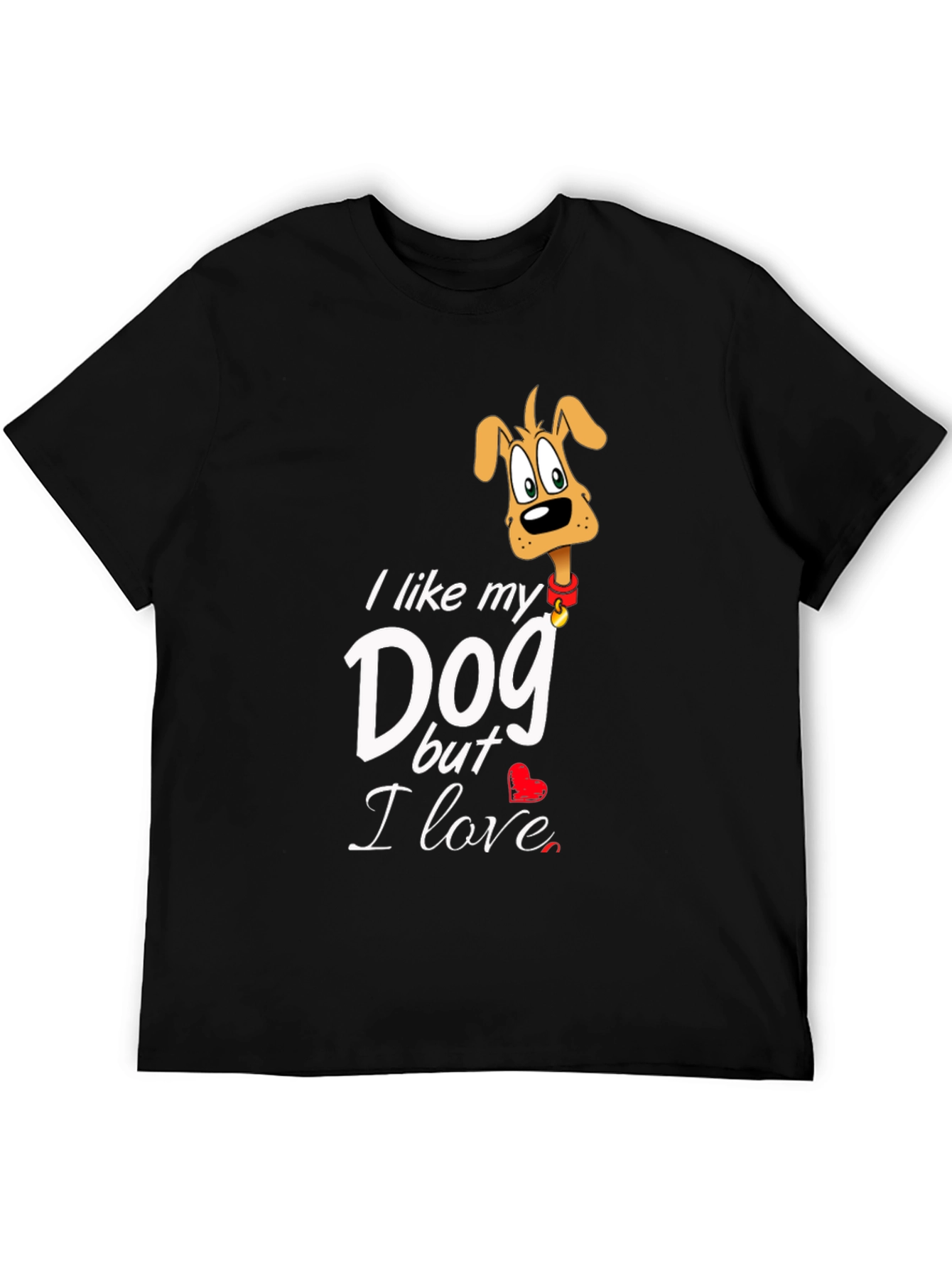 I Love My Dog Graphic T-Shirt