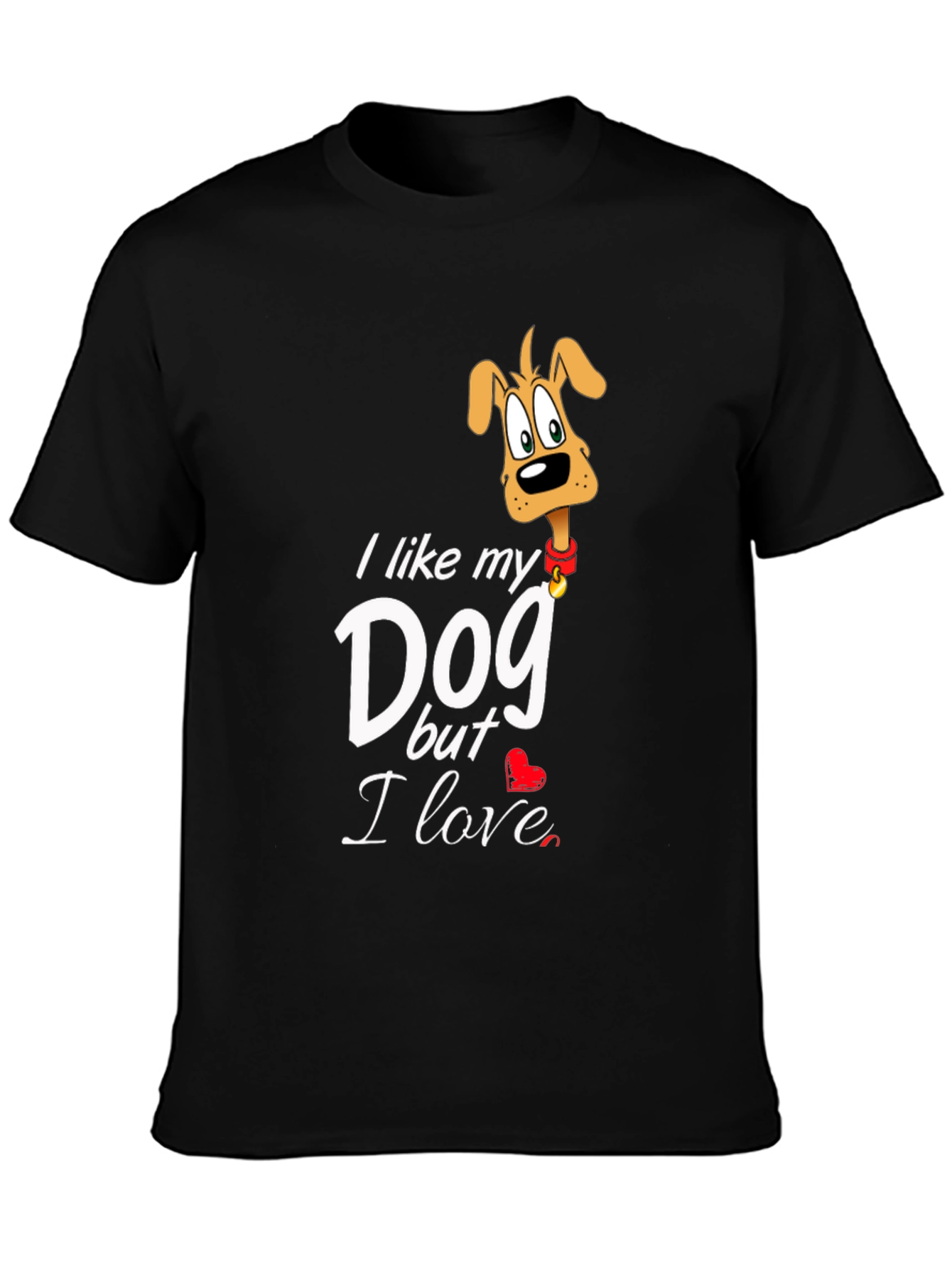 I Love My Dog Graphic T-Shirt