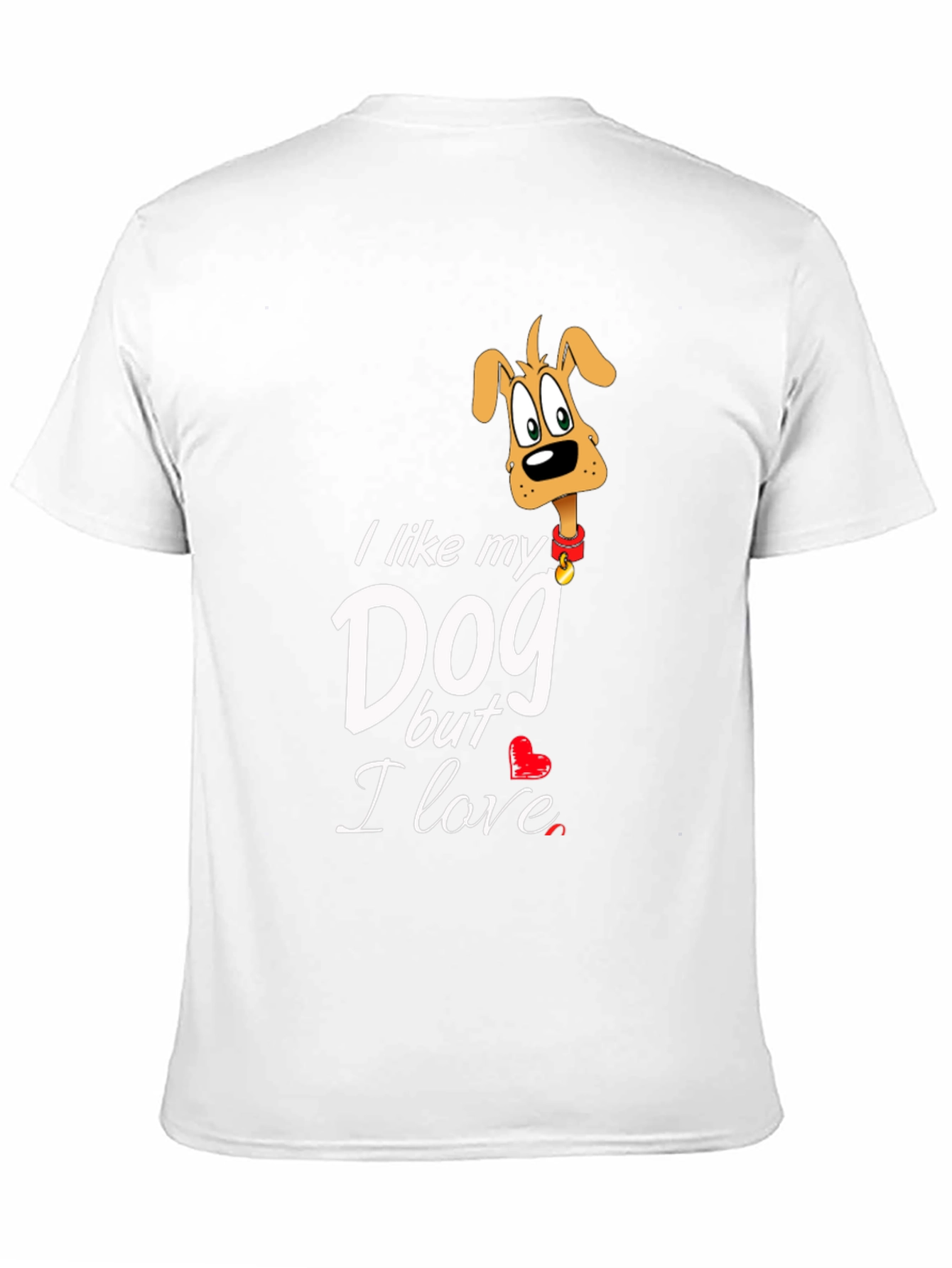 I Love My Dog Graphic T-Shirt
