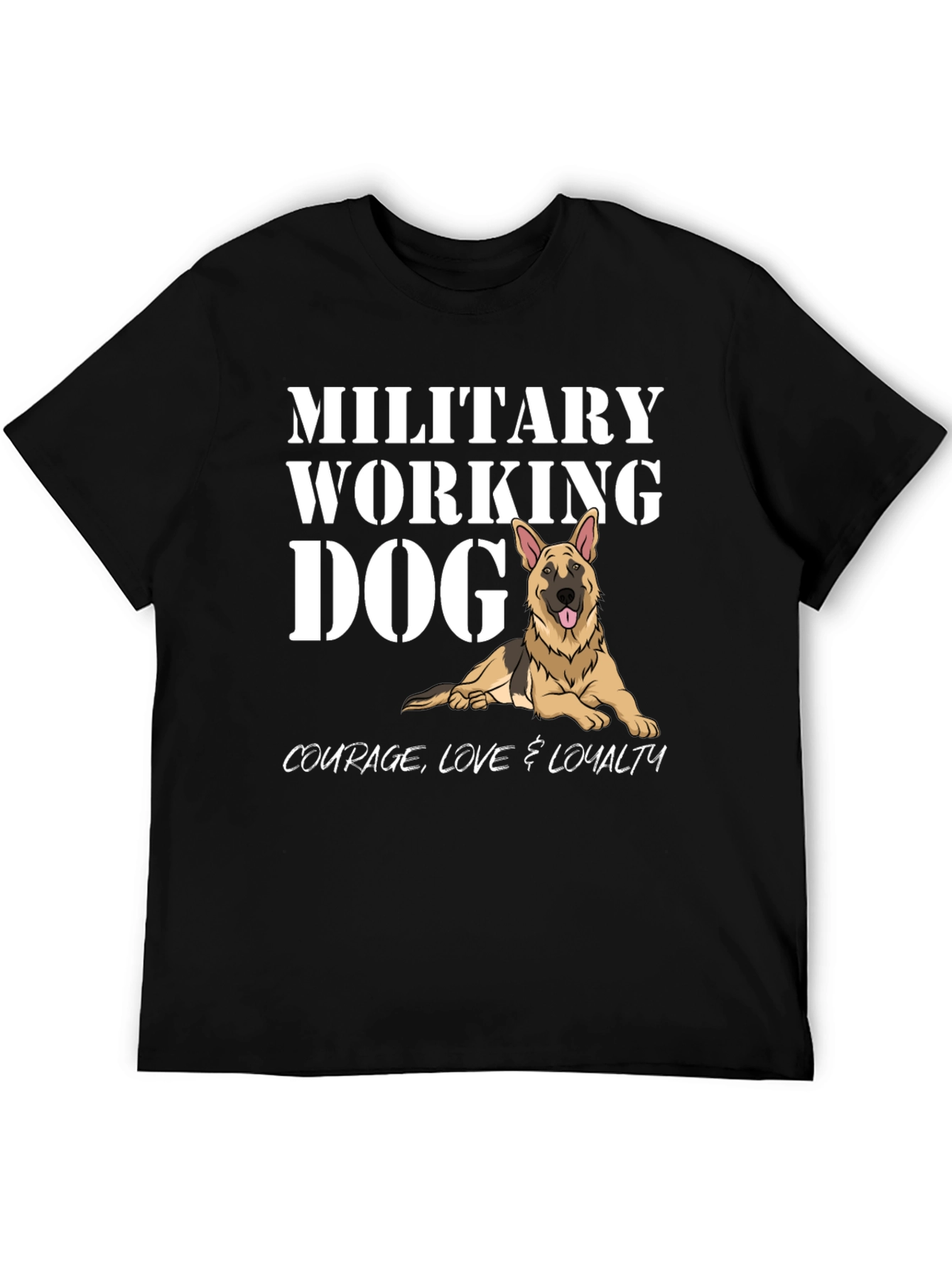 Military Working Dog Graphic Tee