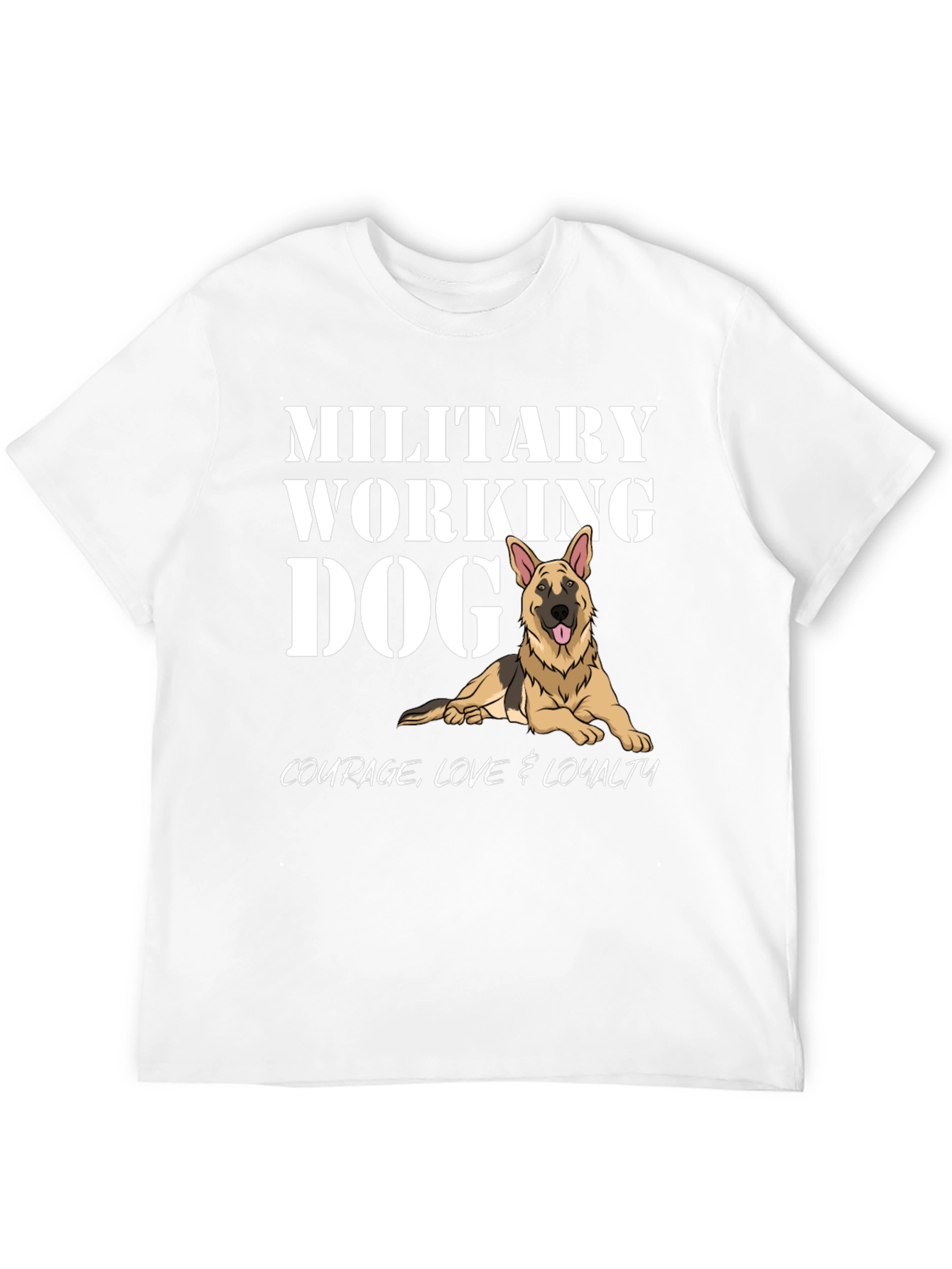 Military Working Dog Graphic Tee