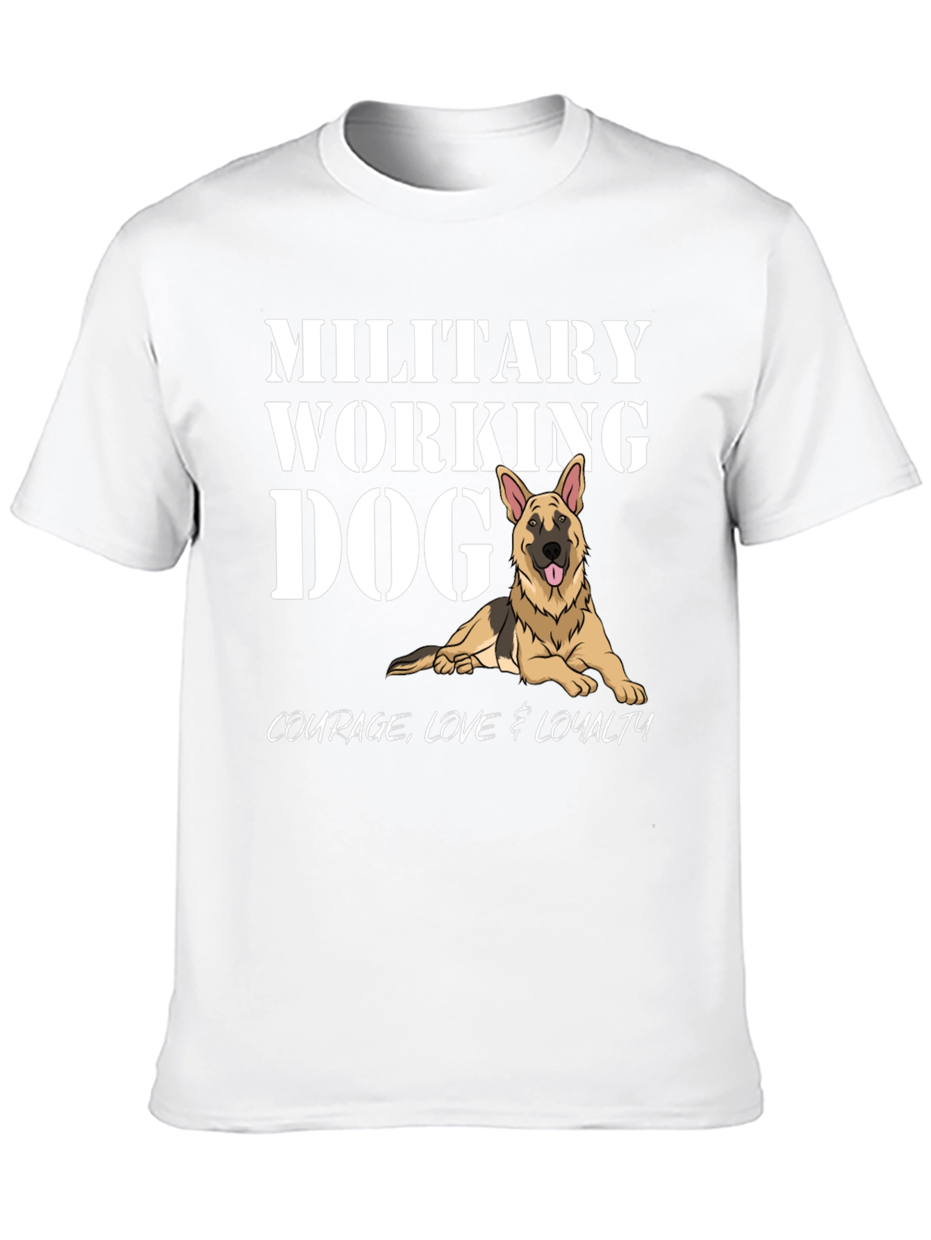 Military Working Dog Graphic Tee