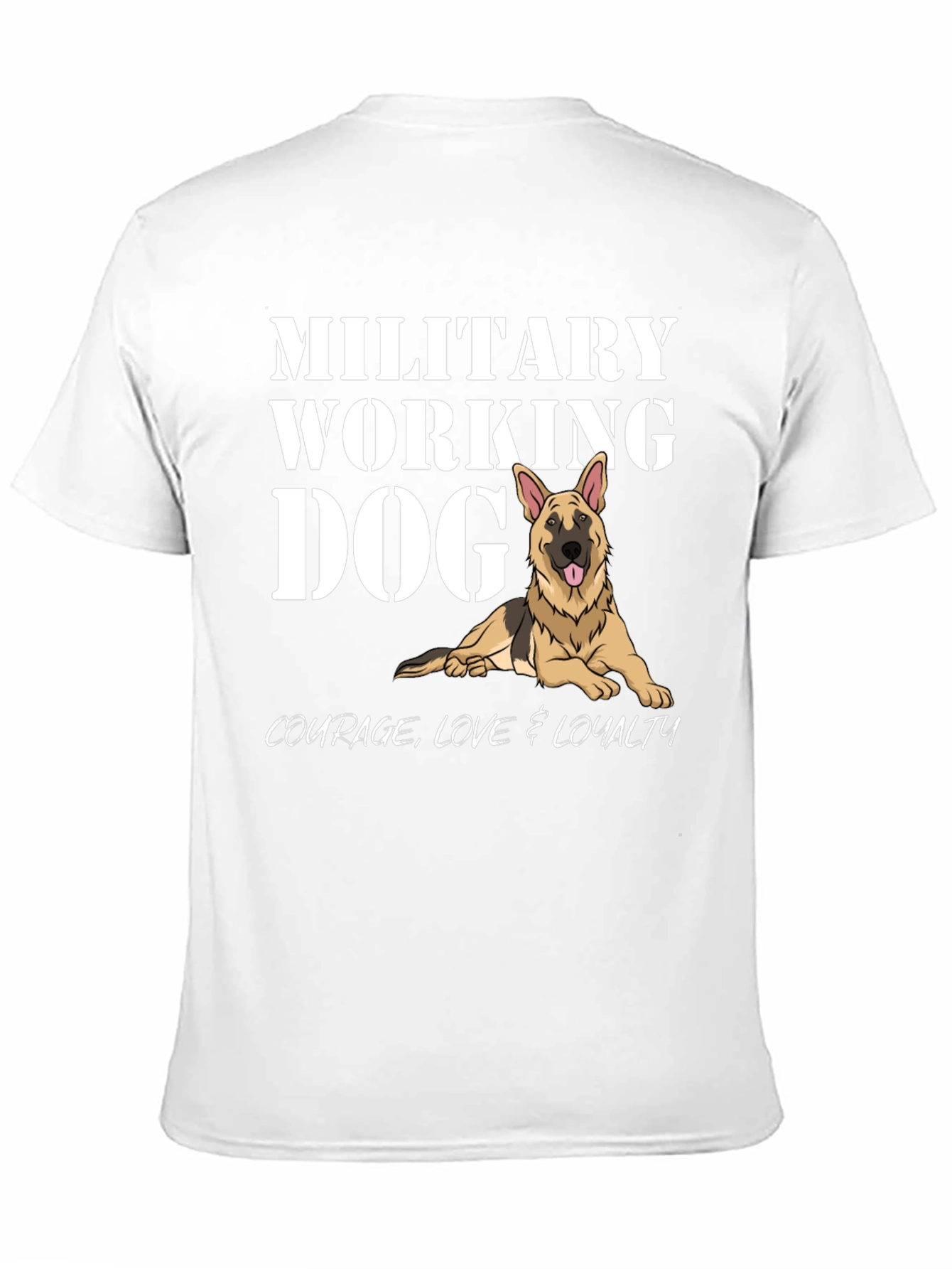 Military Working Dog Graphic Tee