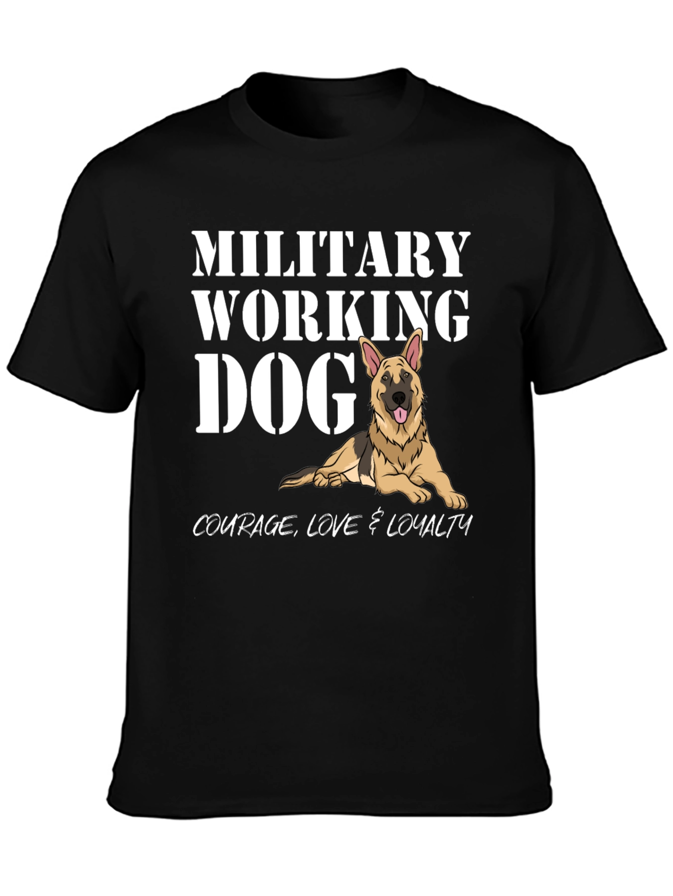 Military Working Dog Graphic Tee