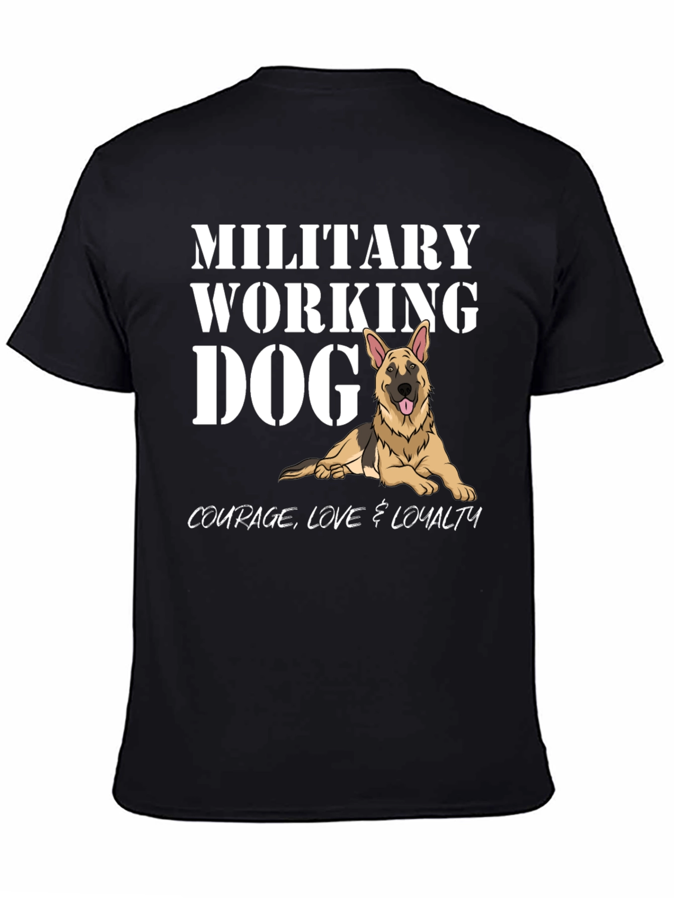 Military Working Dog Graphic Tee