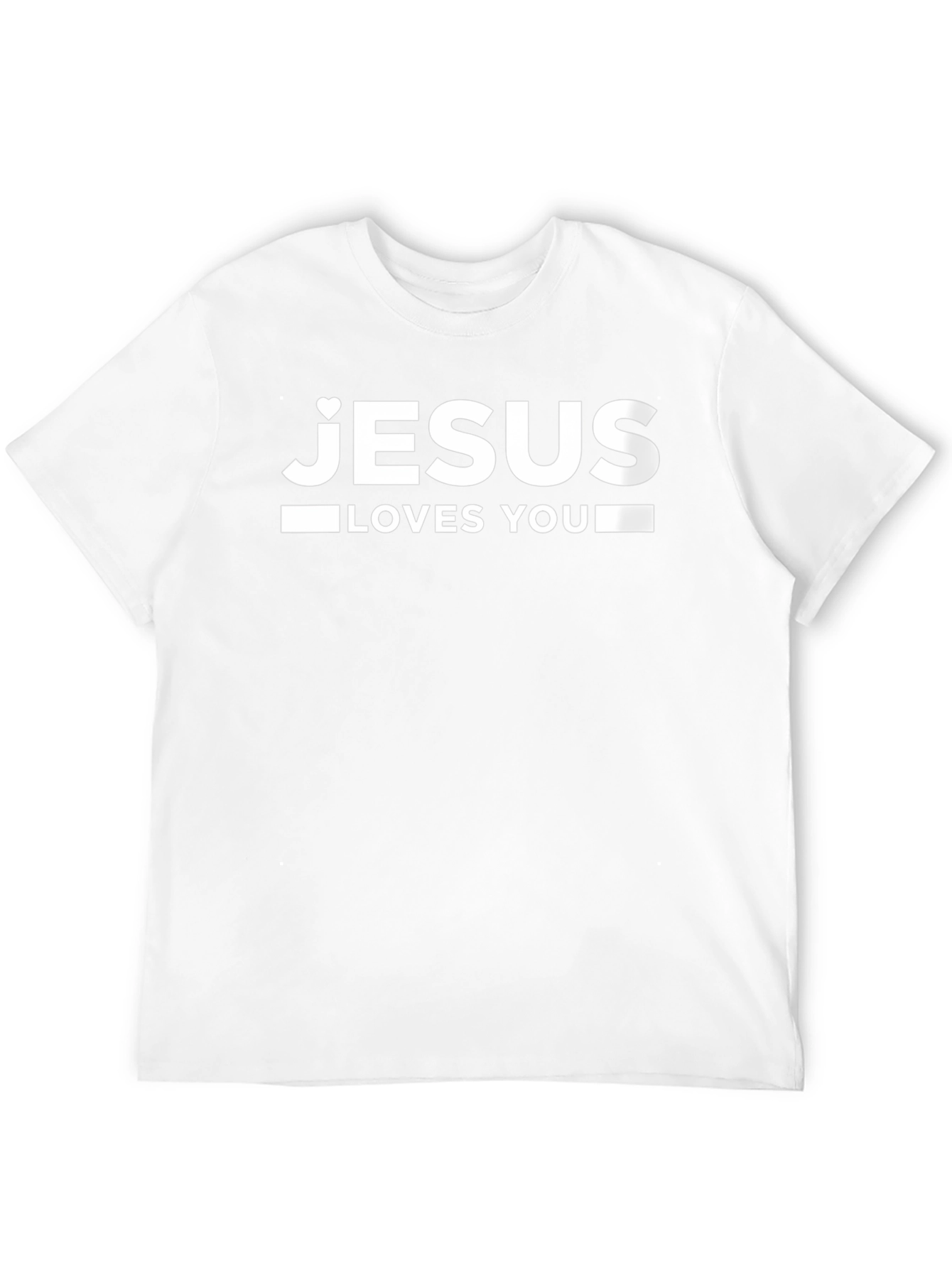 Jesus Loves You T-Shirt - Christian Faith Tee