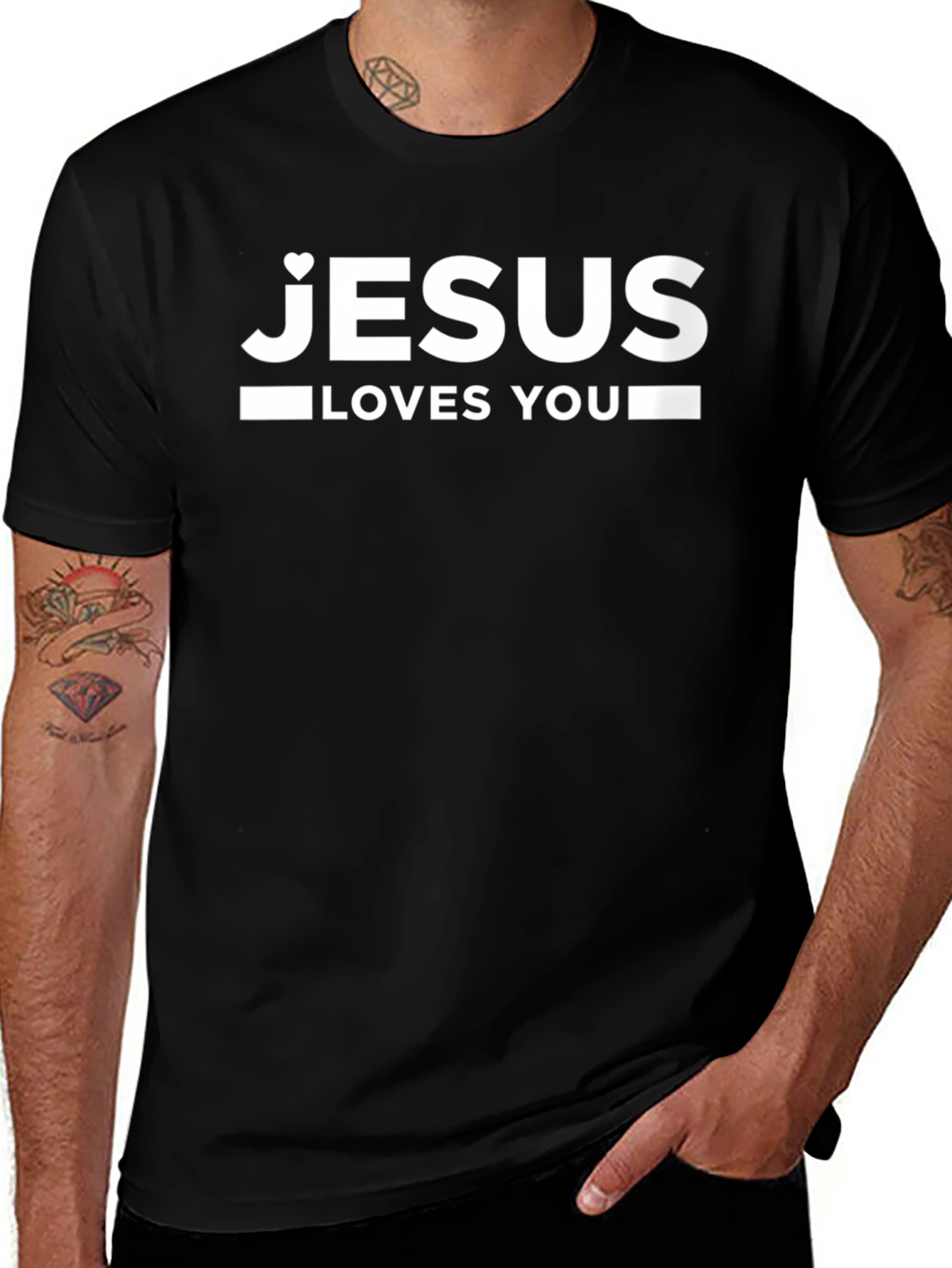 Jesus Loves You T-Shirt - Christian Faith Tee