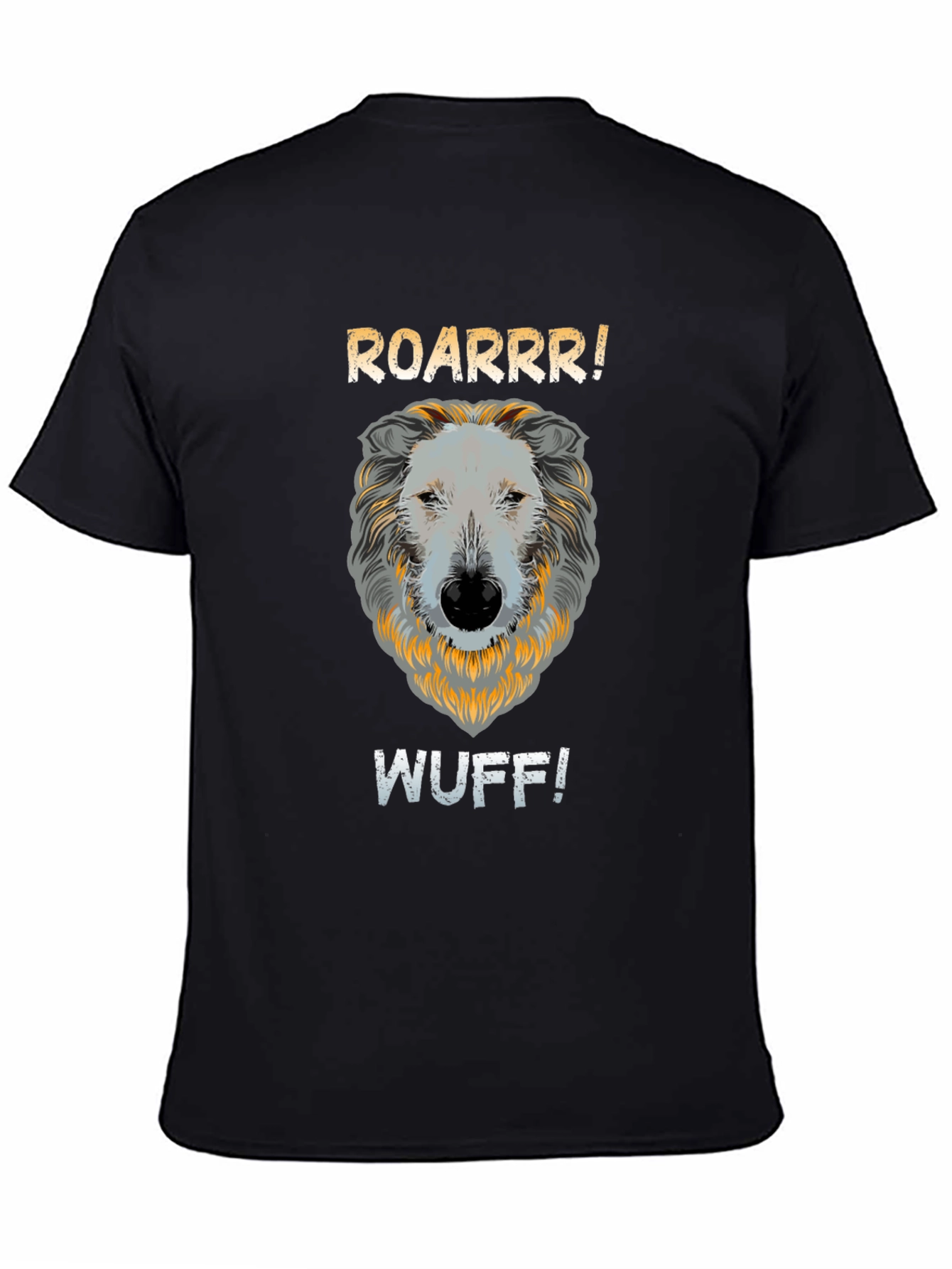 Roarrr! Wuff! Dog T-Shirt - Funny Animal Tee