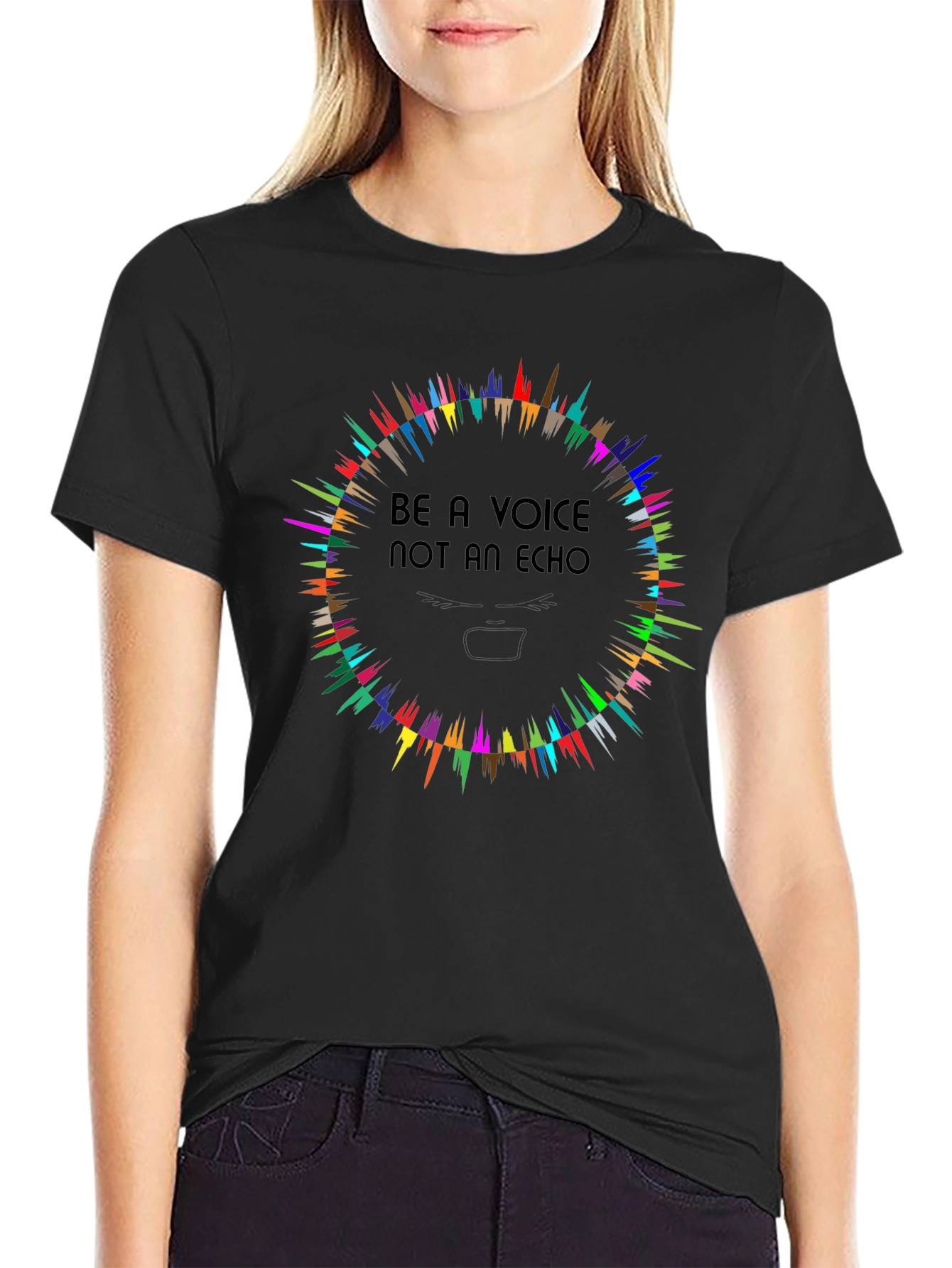 Be a Voice Not an Echo Graphic Tee