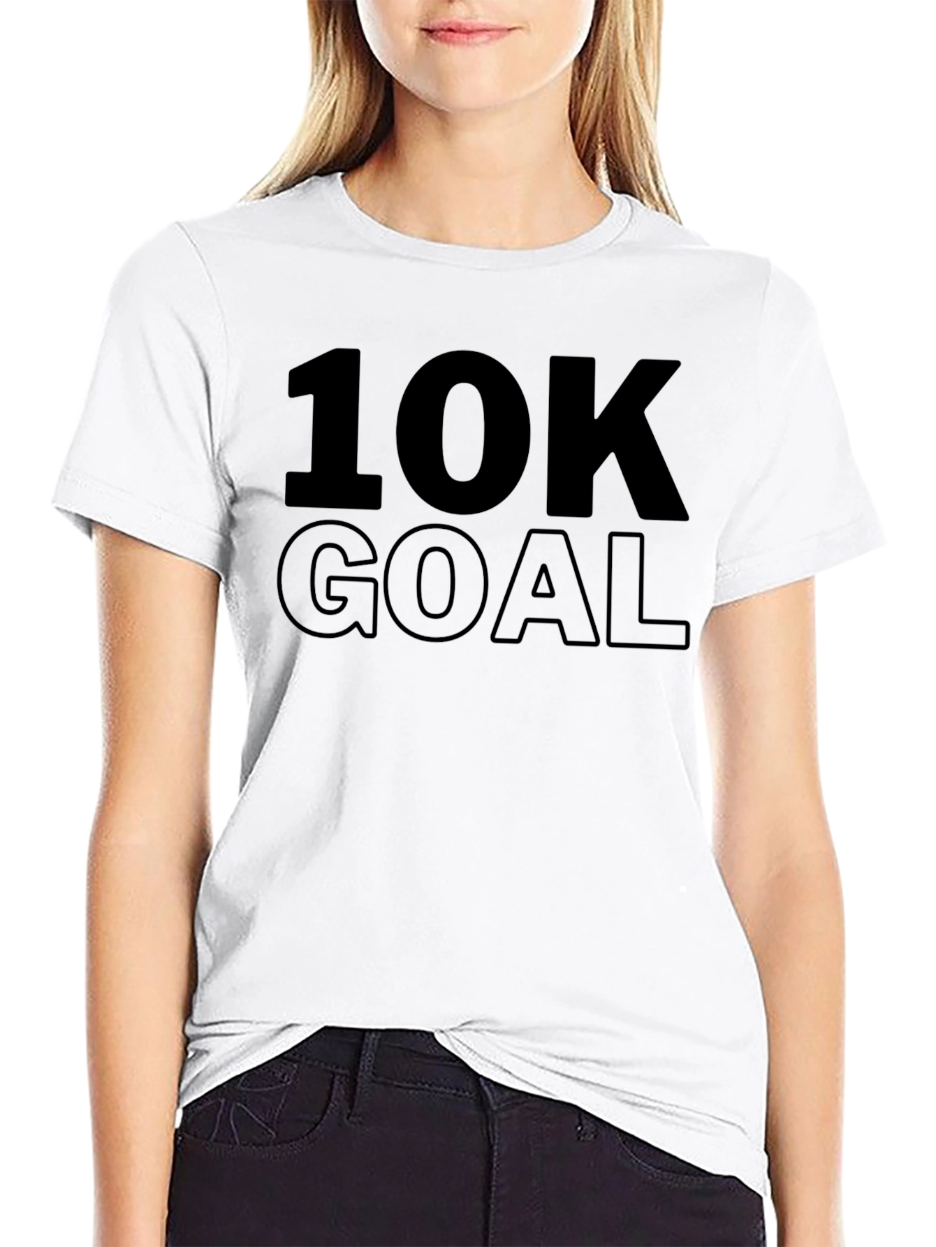 10K Goal T-Shirt - Motivational Gym Workout Tee