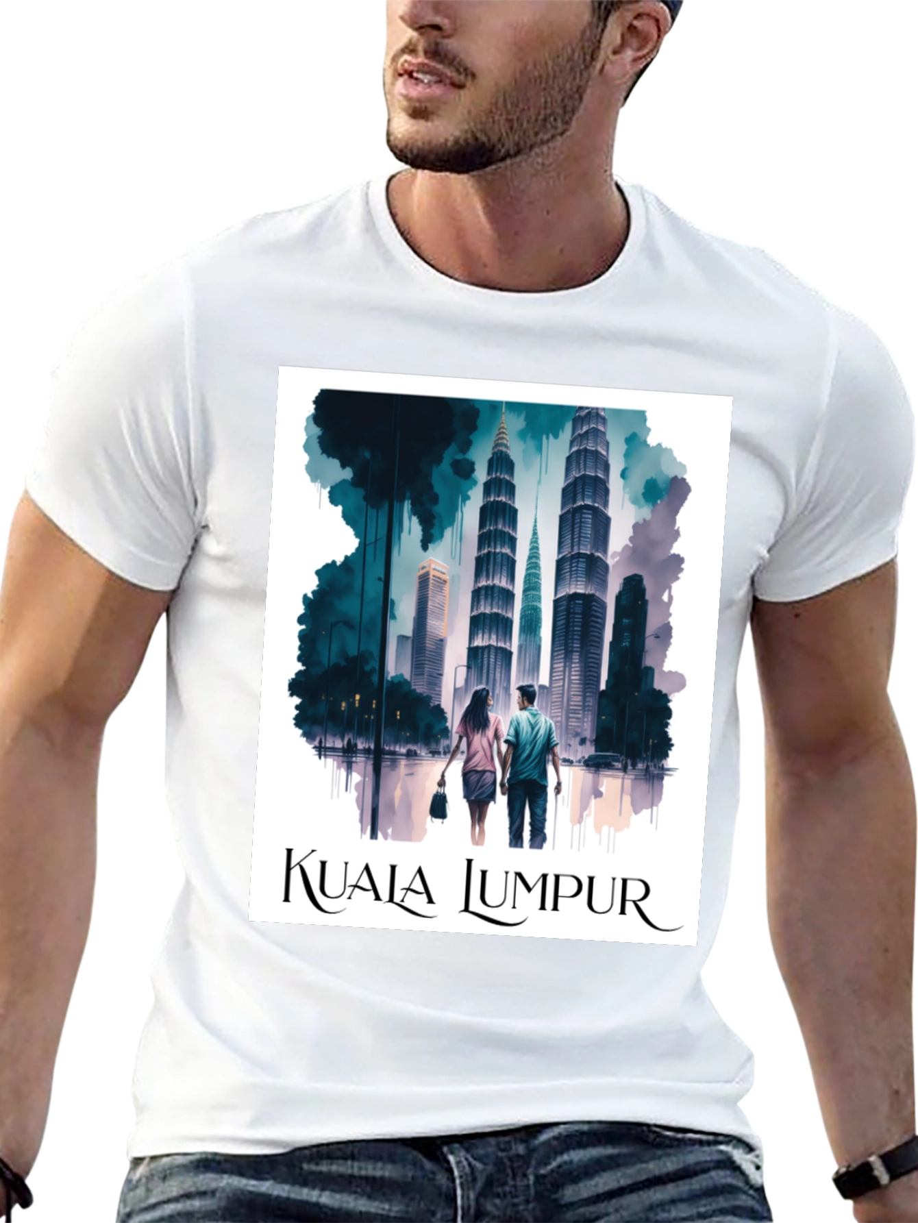 Kuala Lumpur Graphic Tee
