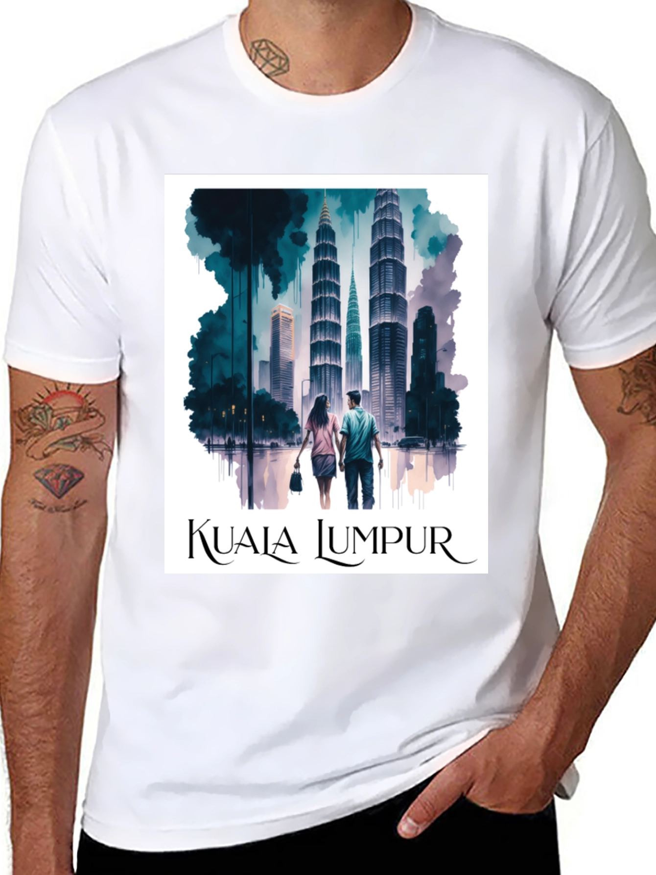 Kuala Lumpur Graphic Tee