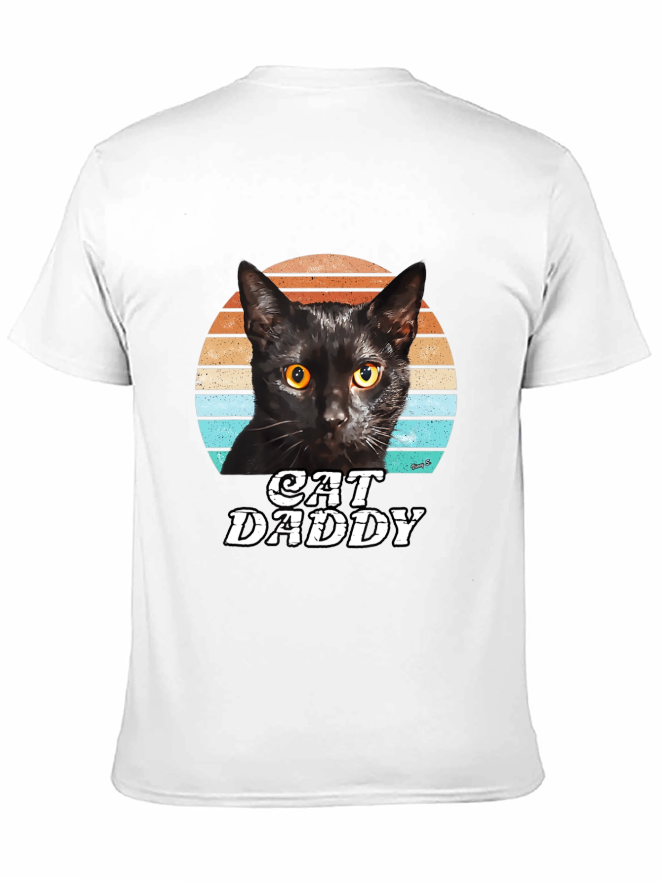 Cat Daddy Black T-Shirt
