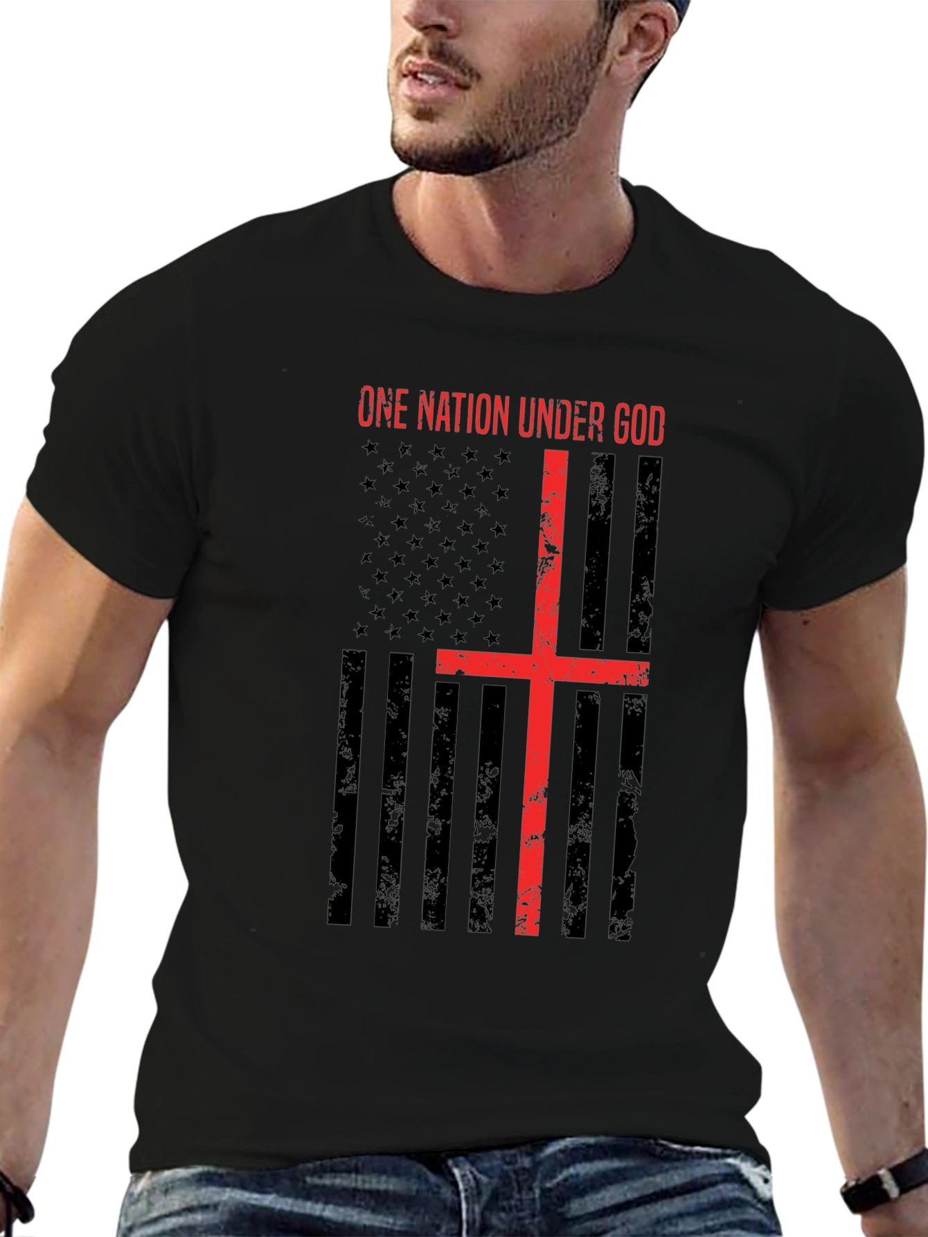 One Nation Under God Graphic Tee