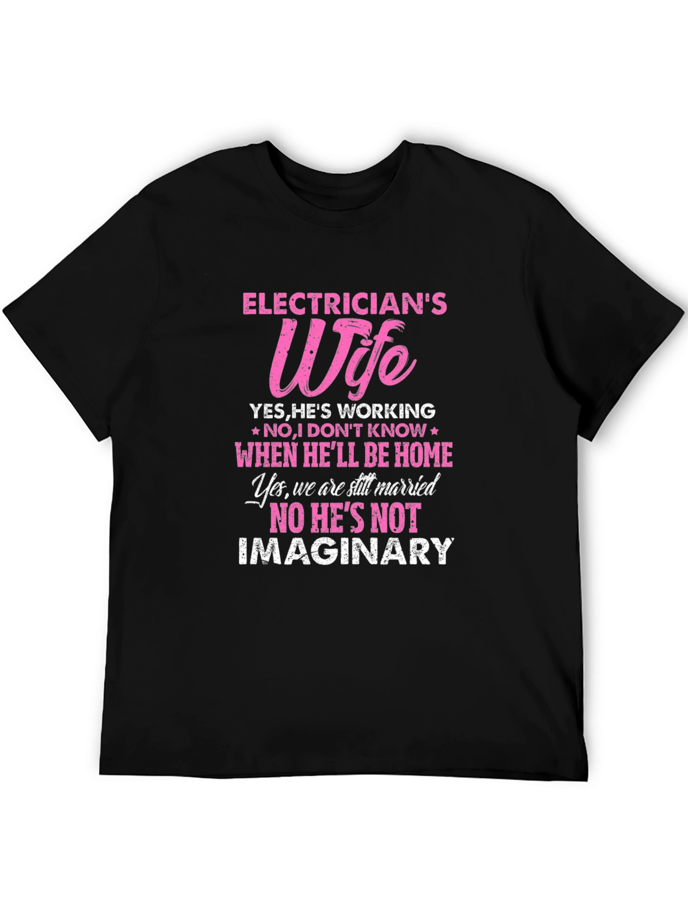Electricians Wife Graphic T-Shirt