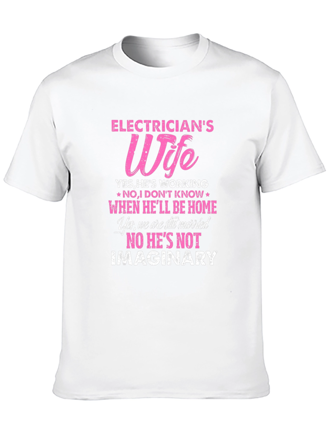 Electricians Wife Graphic T-Shirt