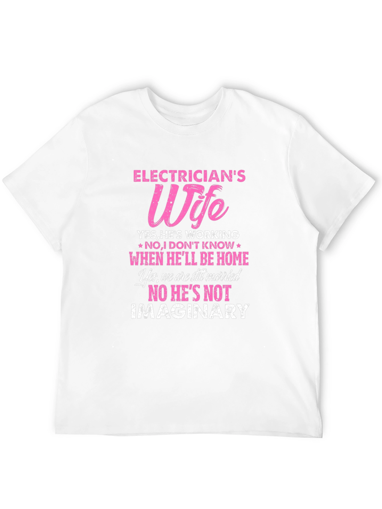 Electricians Wife Graphic T-Shirt