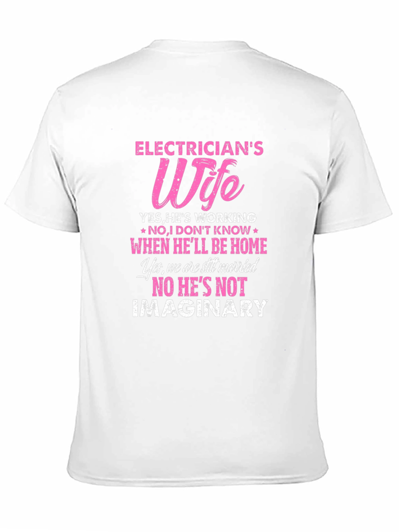 Electricians Wife Graphic T-Shirt
