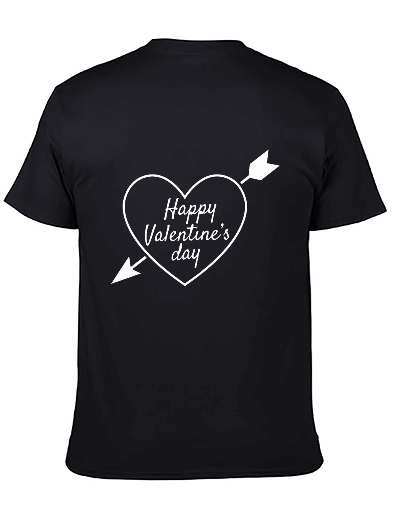 Happy Valentines Day Arrow Heart Tee
