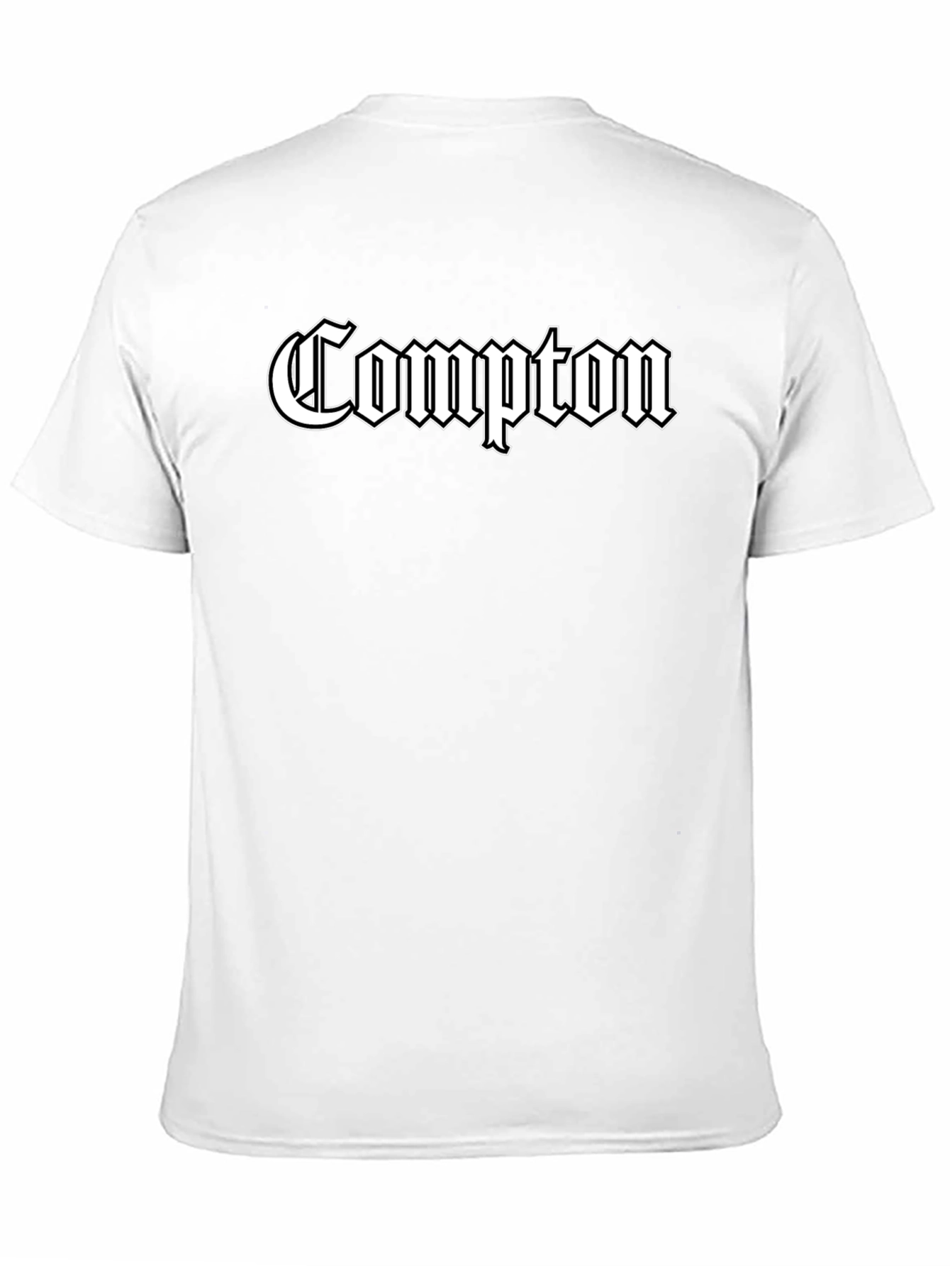 Compton Black Graphic T-Shirt