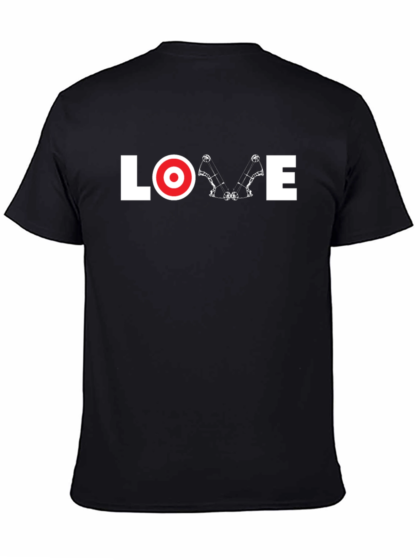 Love Archery T-Shirt - Black Graphic Tee
