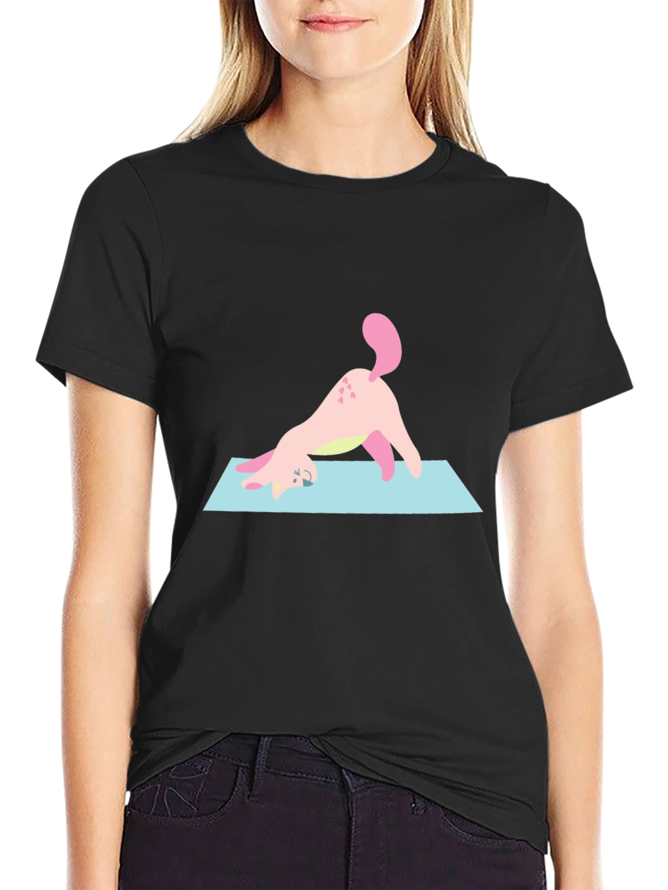 Yoga Pony Tee - Downward Dog Graphic T-Shirt