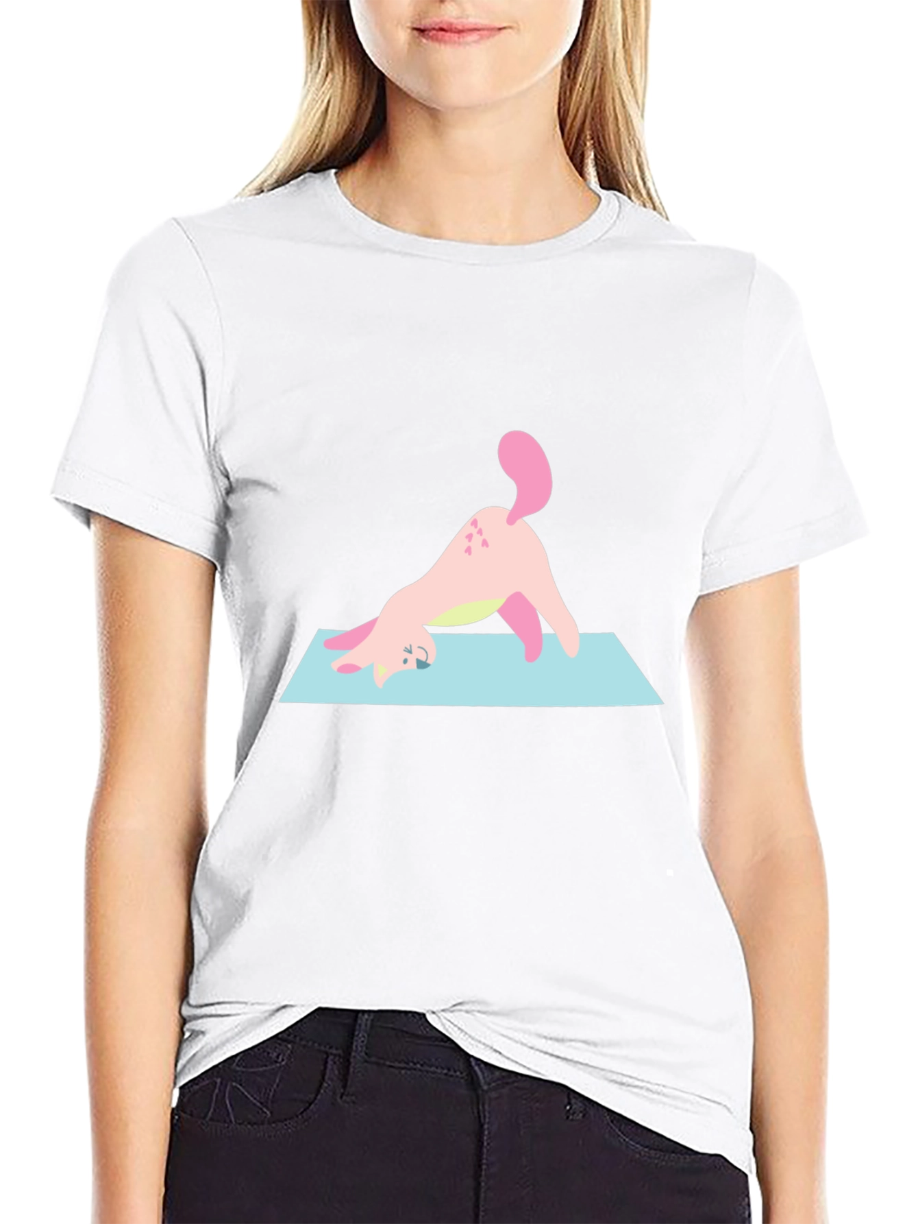 Yoga Pony Tee - Downward Dog Graphic T-Shirt