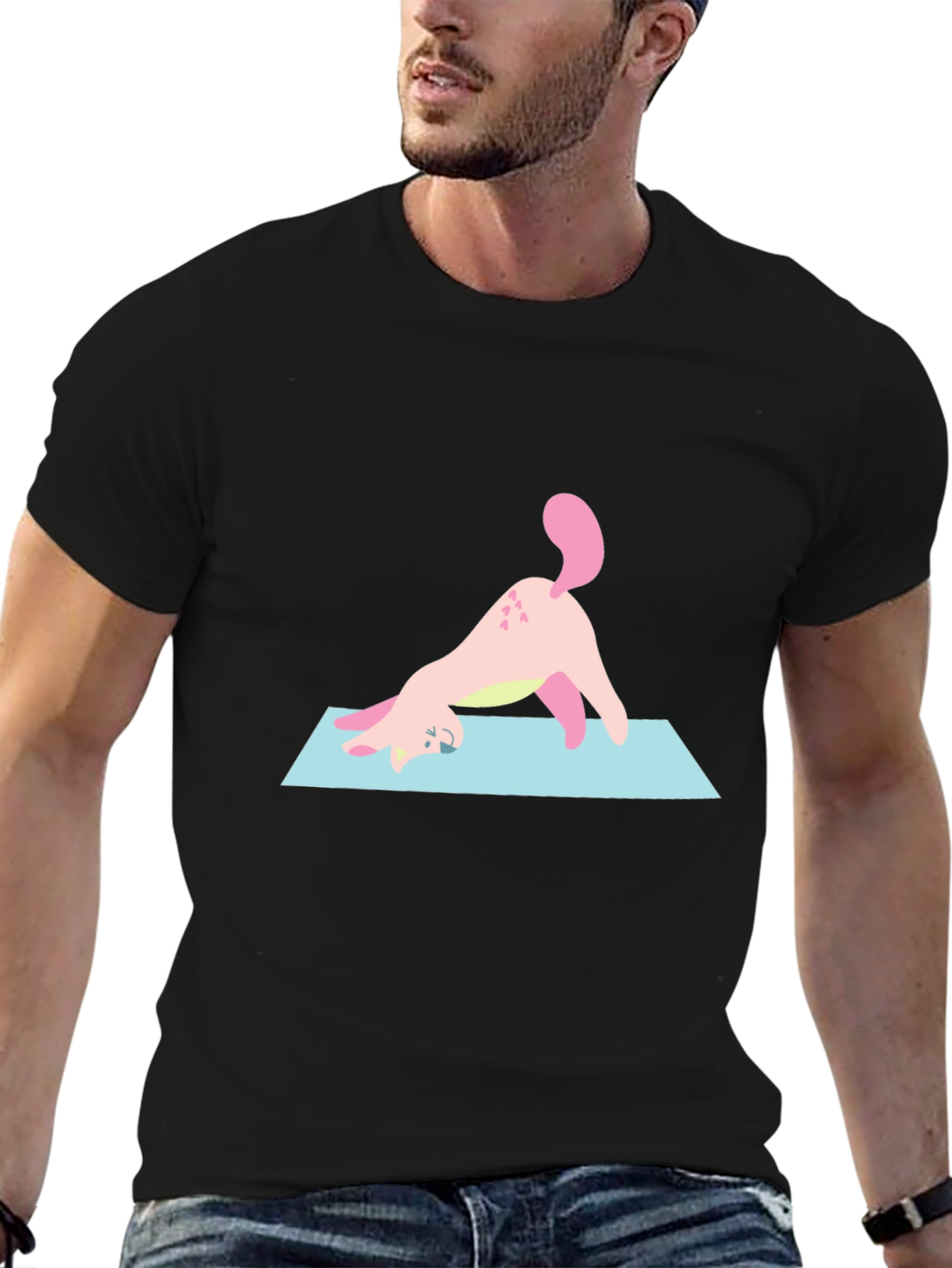 Yoga Pony Tee - Downward Dog Graphic T-Shirt