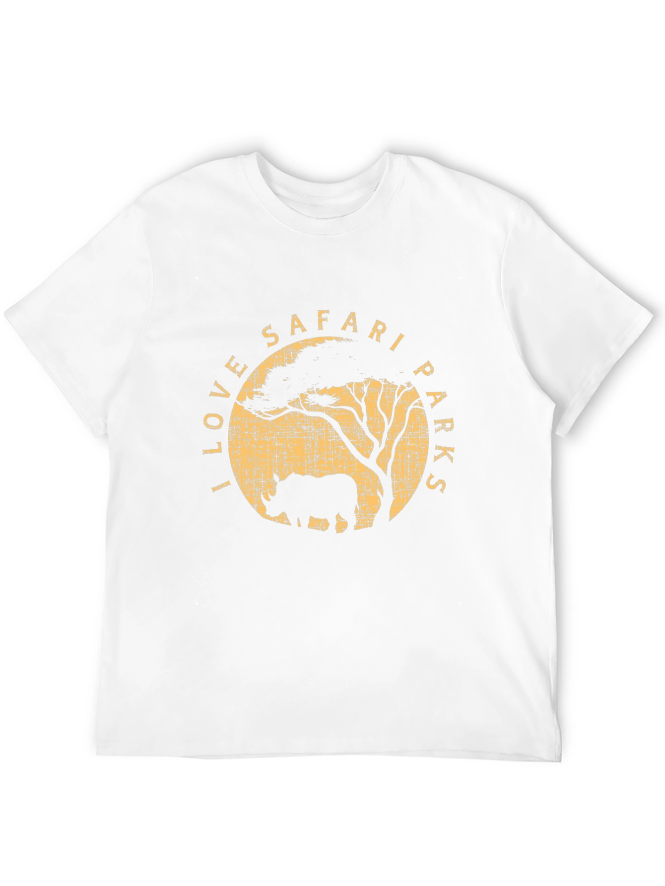 I Love Safari Parks T-Shirt - Black
